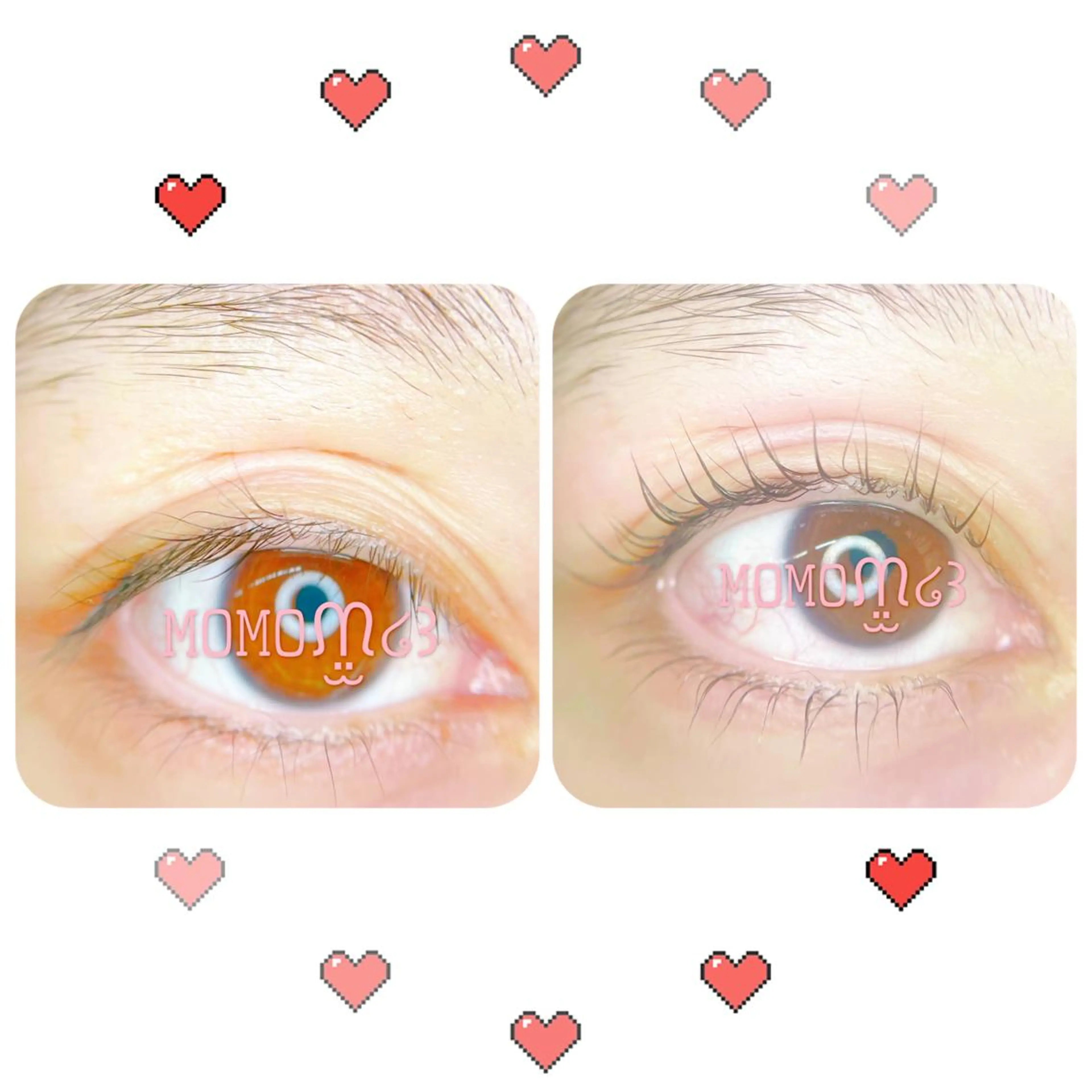 マツエク・マツパ フラットラッシュ ナチュラル パリジェンヌラッシュリフト 下まつげエクステ 一重×まつ毛パーマ マツパ モテデザインのプロ モモ🍑のマツエク・マツパデザイン