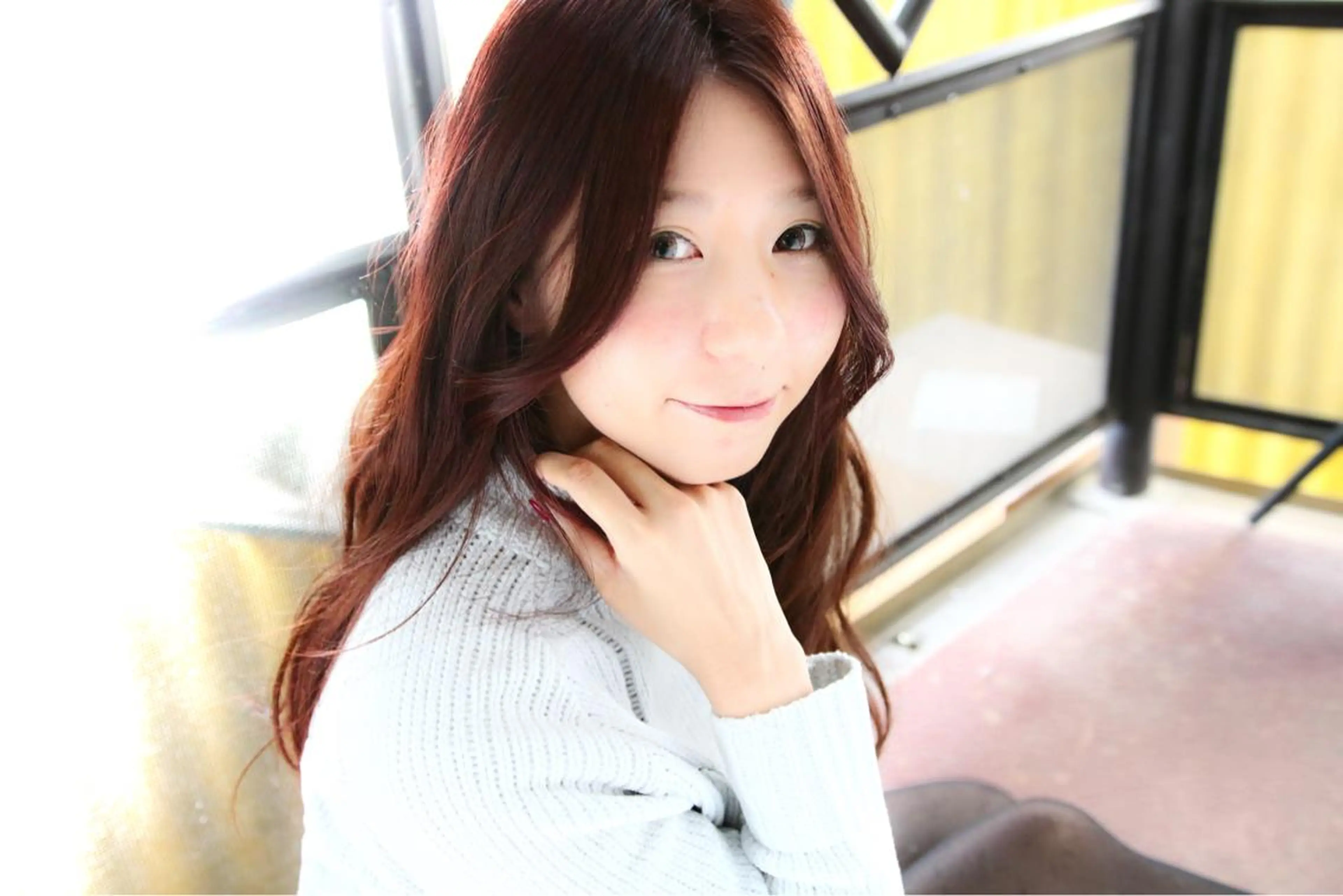 ロング カラー ブラウンカラー ココアブラウン Hair  Design Lima所属・中村 海のヘアスタイル