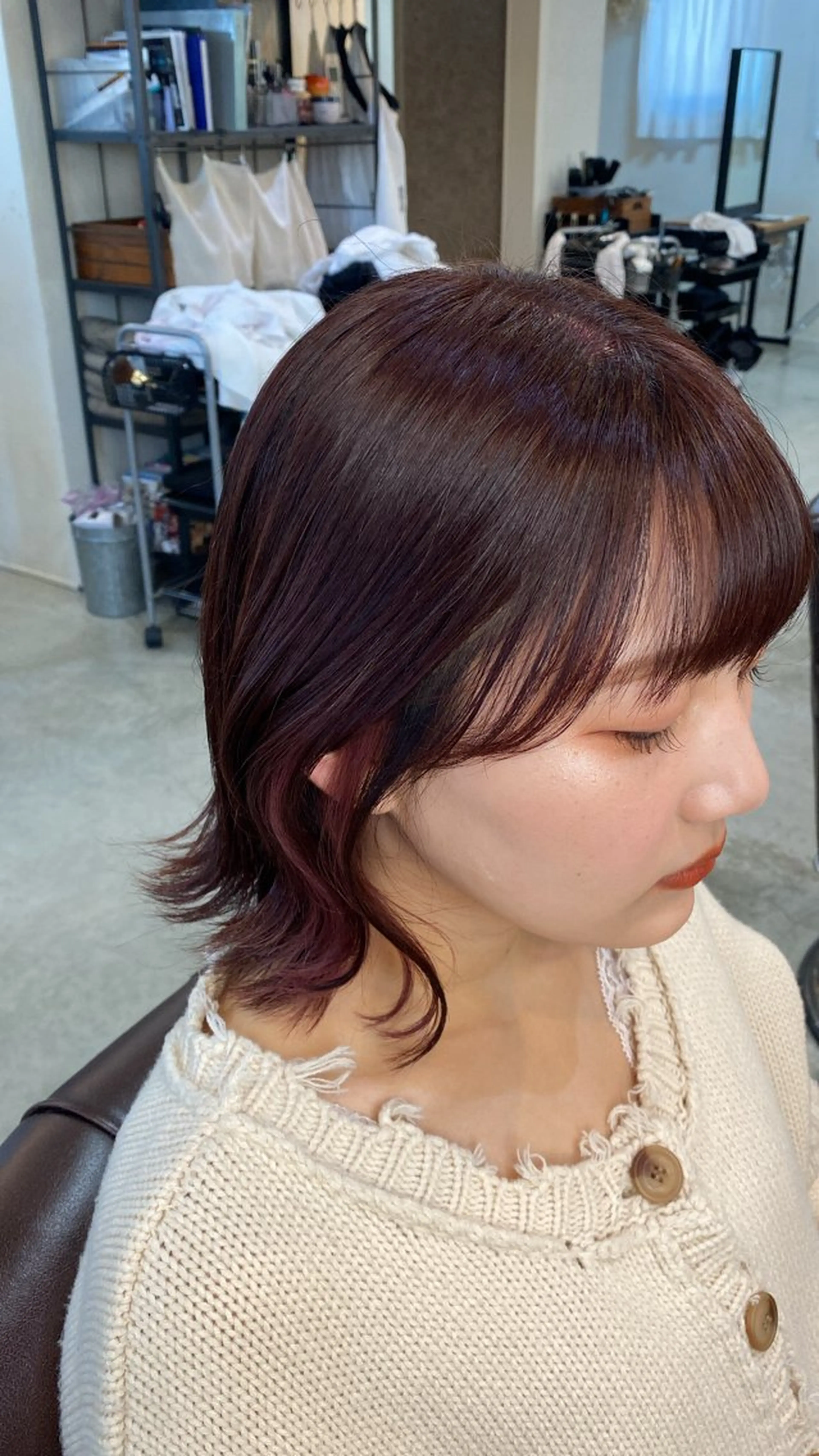 ミディアム ヘアカラー トリートメント rink / ETOILEのヘアスタイル