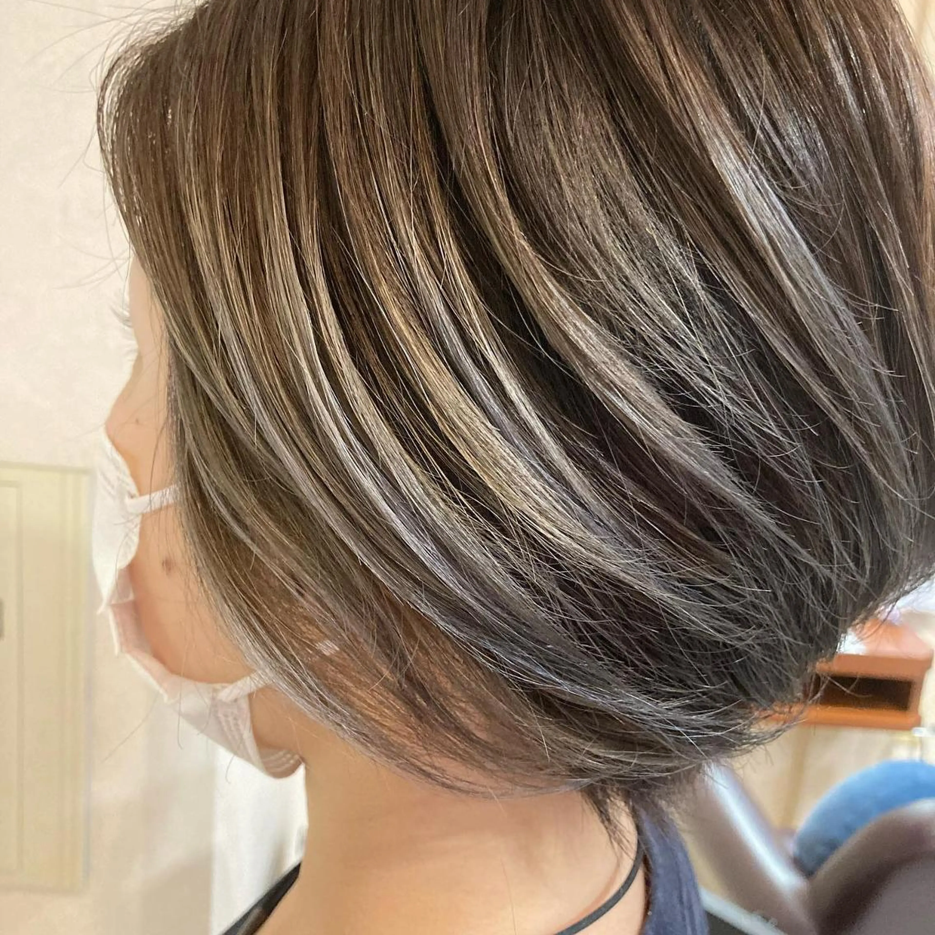 カラー デザインカラー ハイライトカラー 髪質改善/透明感 カラー/内藤有須加のヘアスタイル