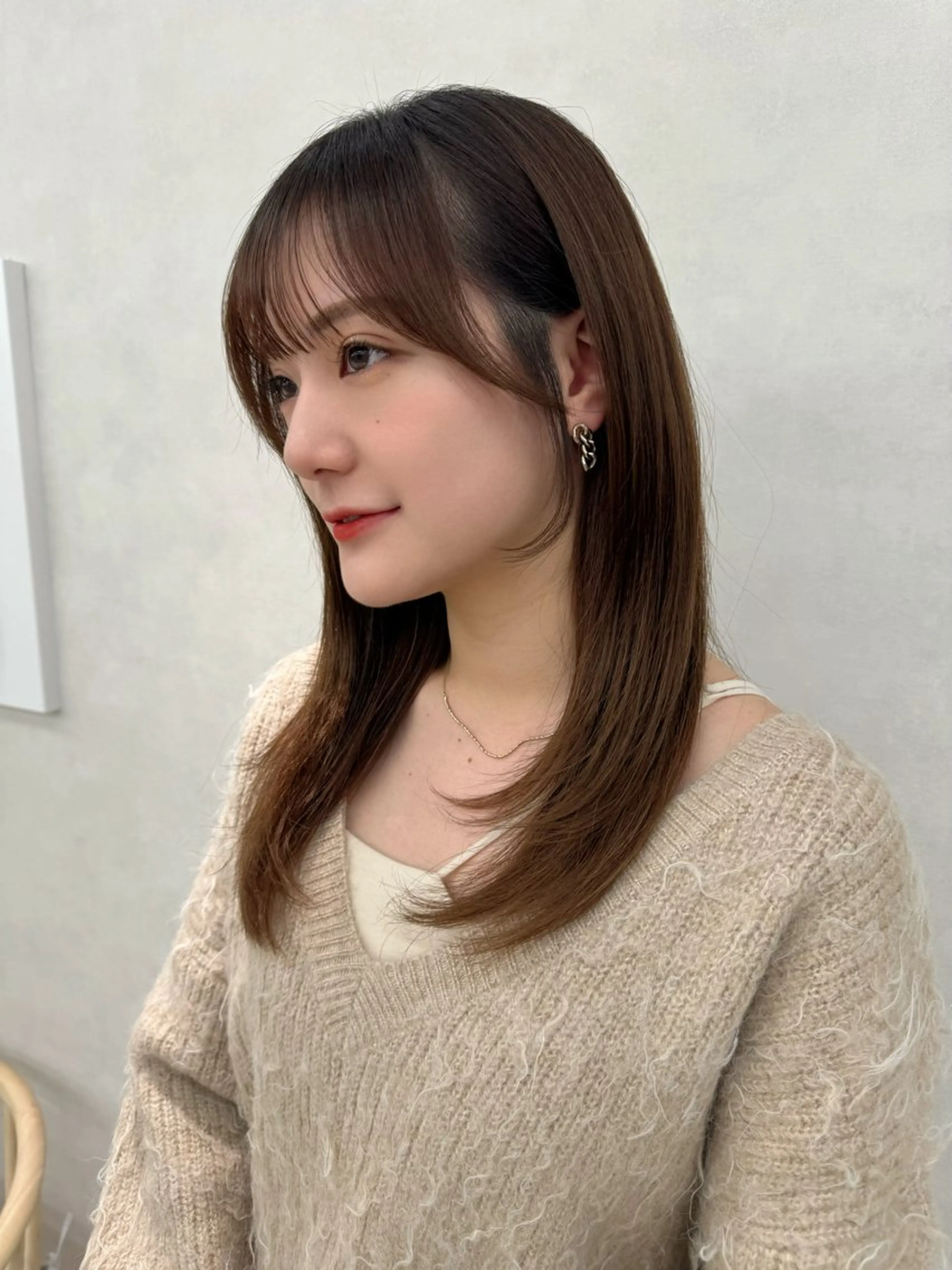 ミディアム 顔周り🇰🇷韓国 レイヤー/いづみ💞のヘアスタイル