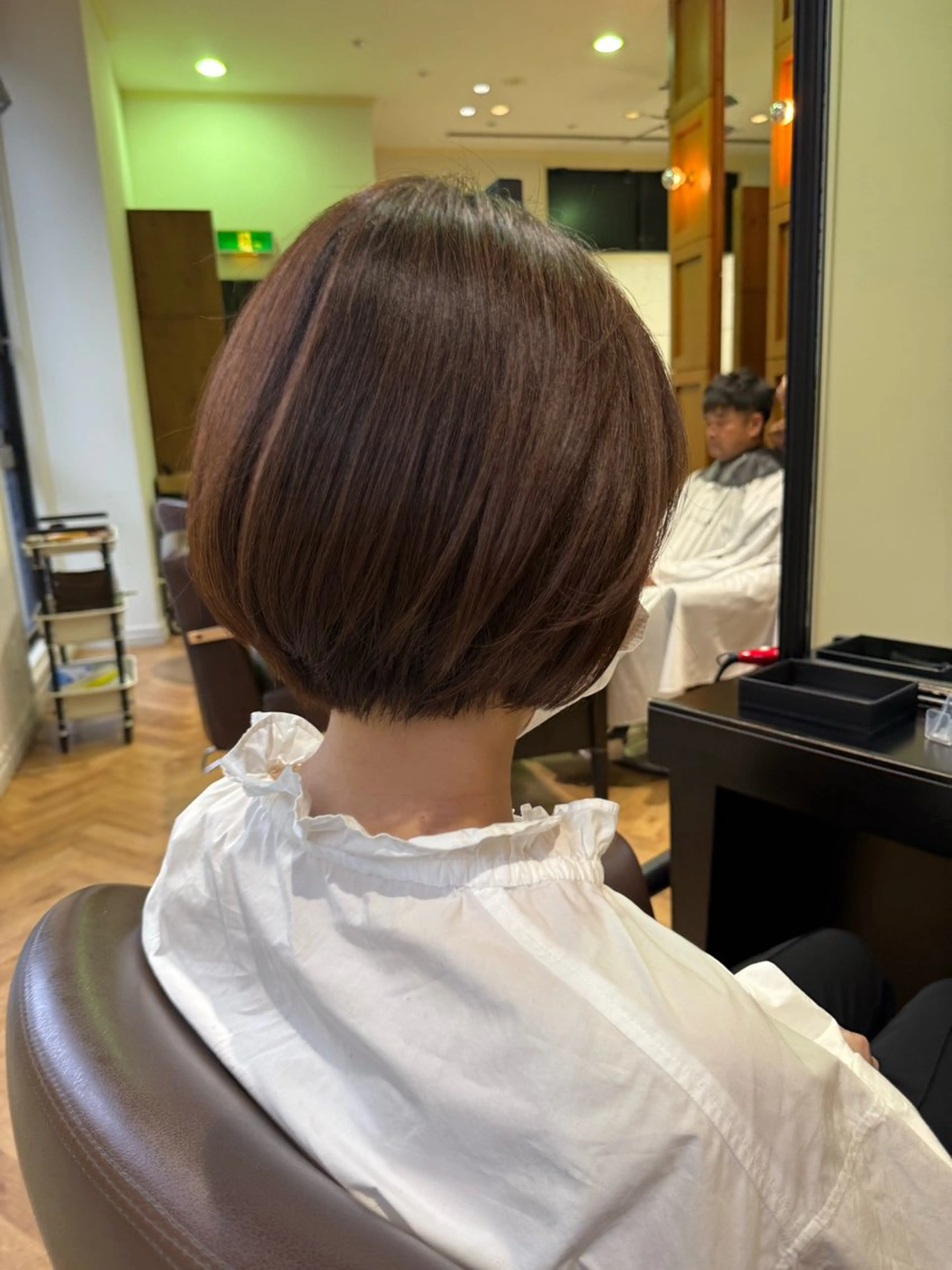 ショート ショートボブ ボブ ショートヘア 溝口 槙里也のヘアスタイル