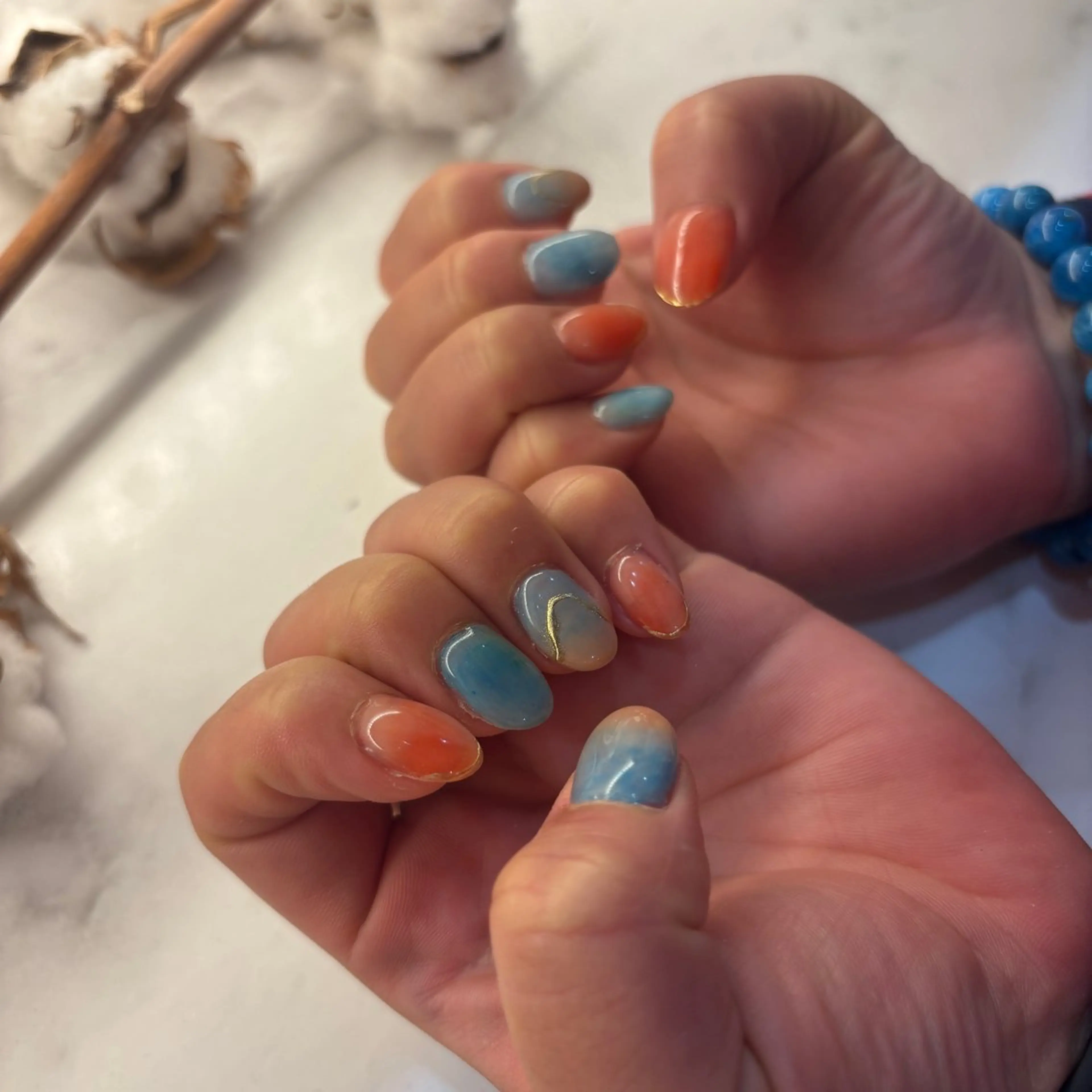 ネイル ハンドネイル 栗田 ゆう子のネイルデザイン