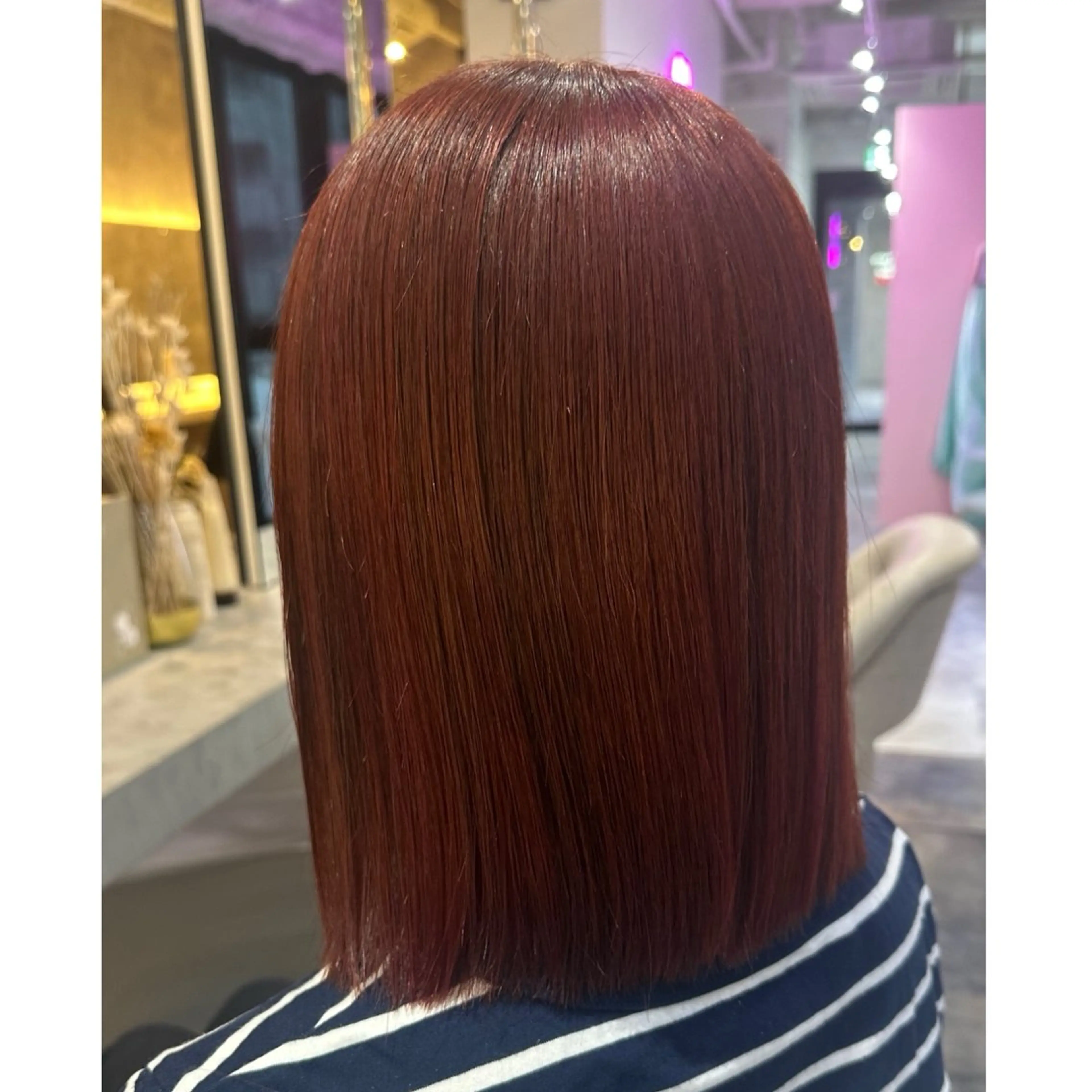 ミディアム 🖤kana/艶髪/ 韓国風カラー🖤のヘアスタイル