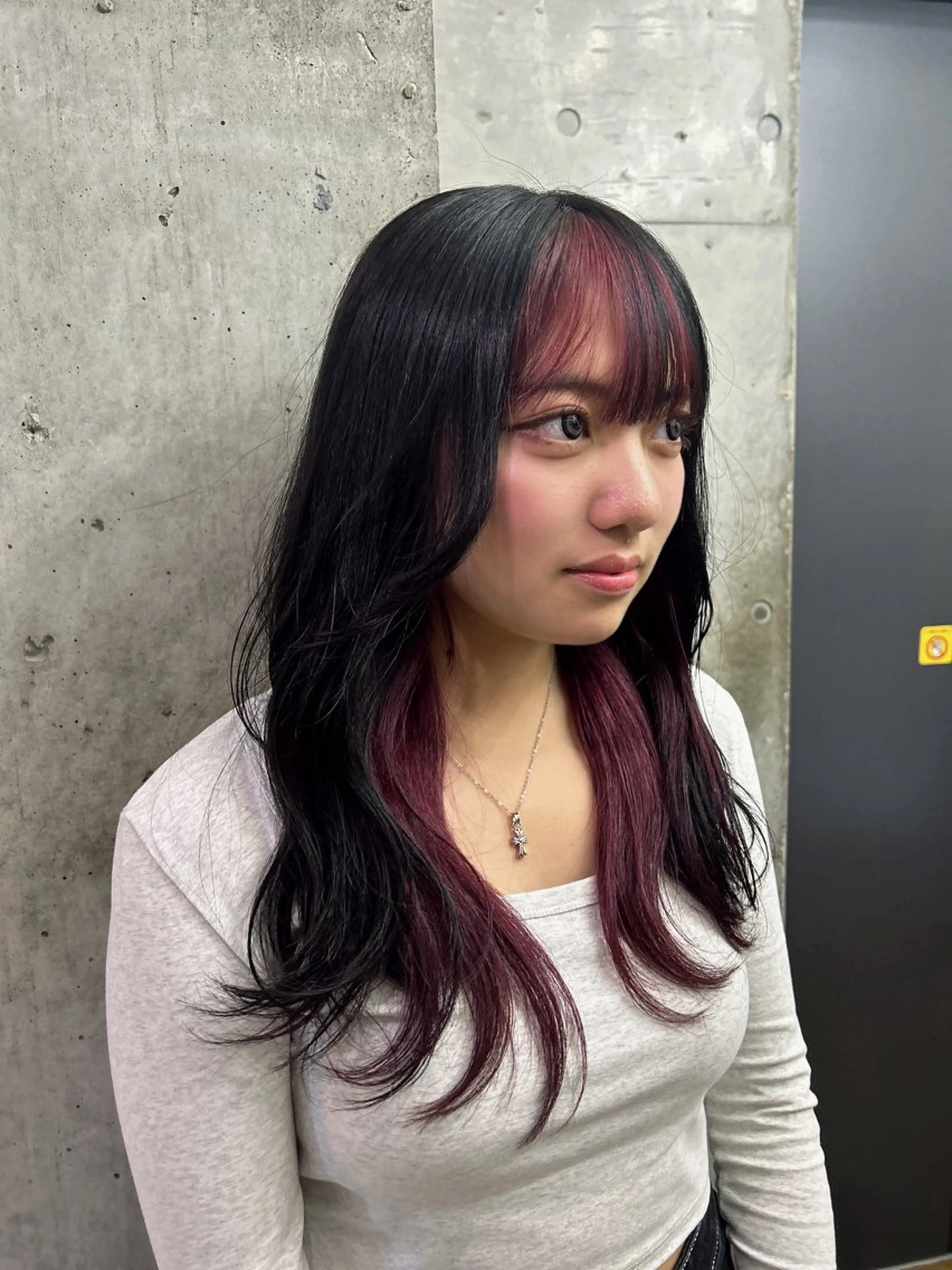 セミロング カラー ヘアカラー トリートメント 🎨デザイン🥇 美髪・艶髪　日暮千敬のヘアスタイル