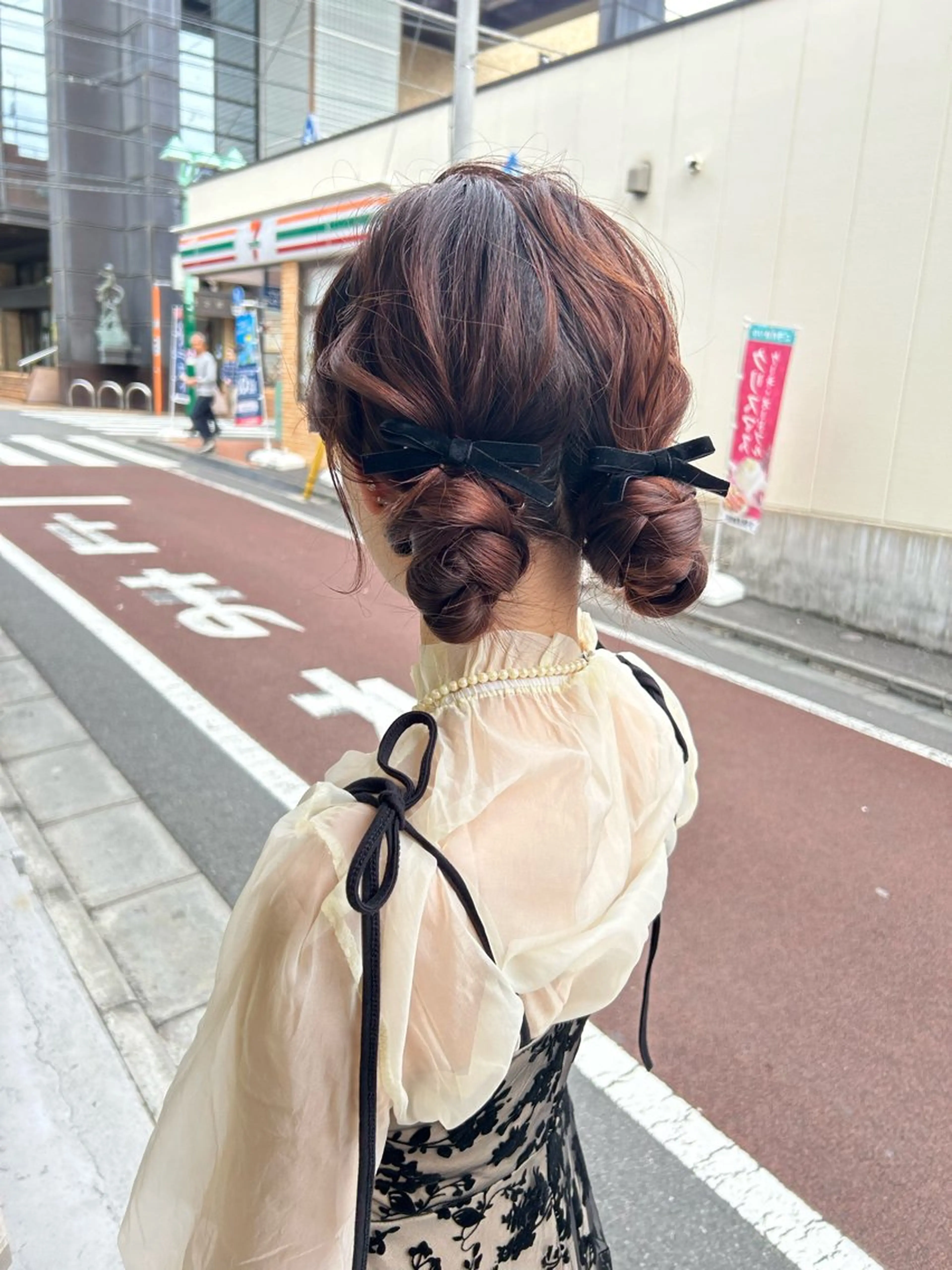 ヘアアレンジ 土田 愛友のヘアスタイル