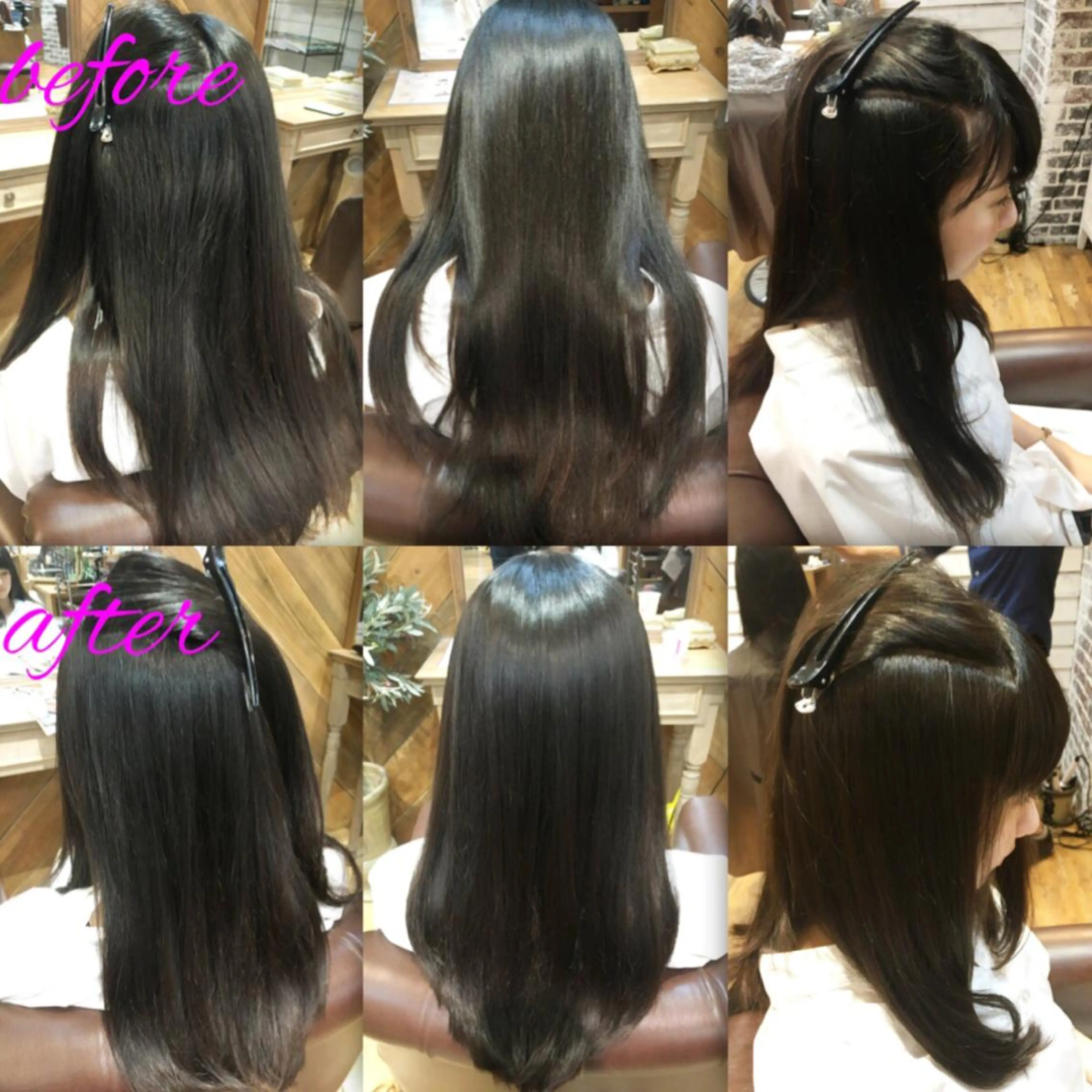 セミロング パーマ ストレートパーマ ブリーチ縮毛矯正/ デサキ ショウヘイのヘアスタイル