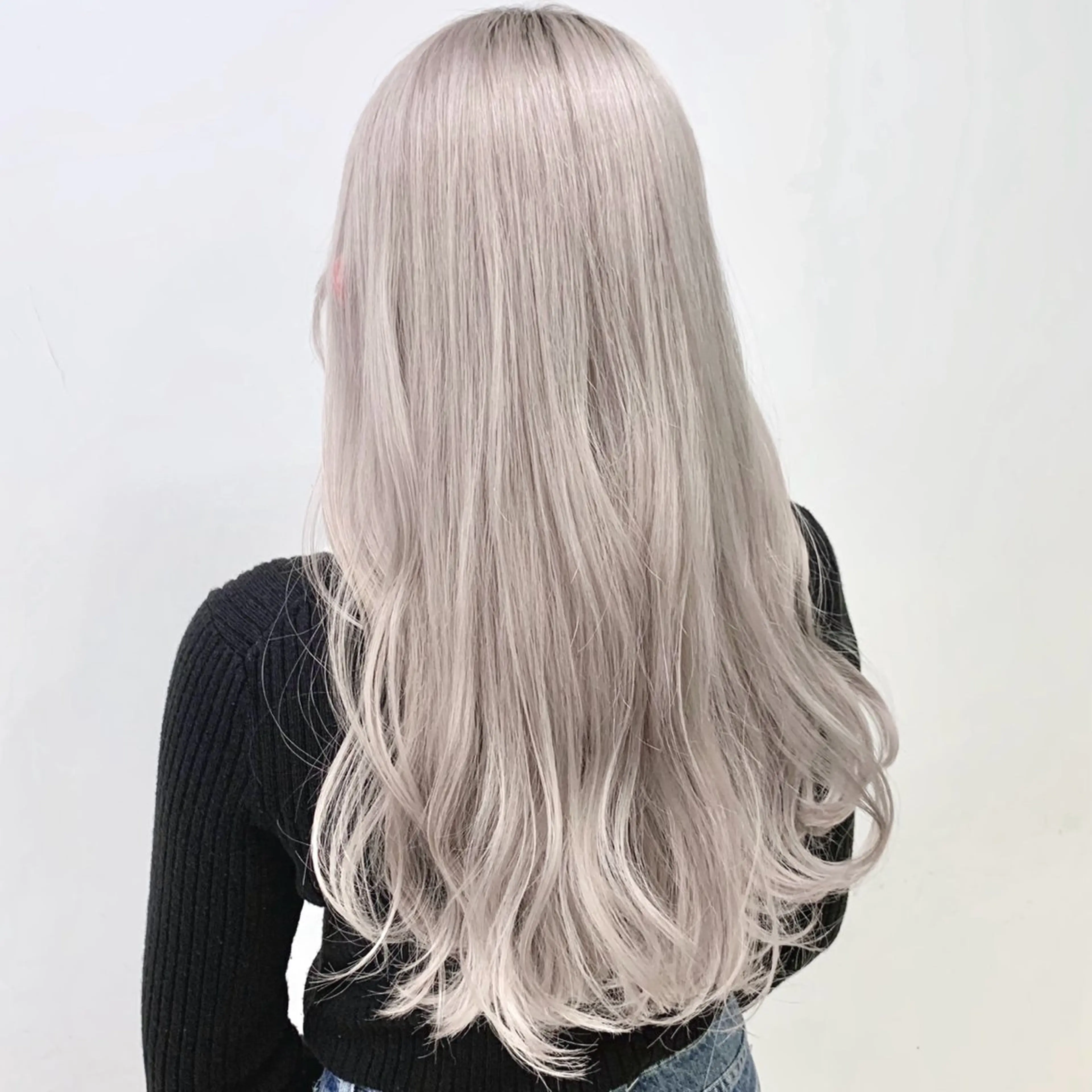 【💖ホワイトカラーメニュー💖】💖ダブルブリーチ+ハイトーンカラー+ウルツヤトリートメント💖の写真