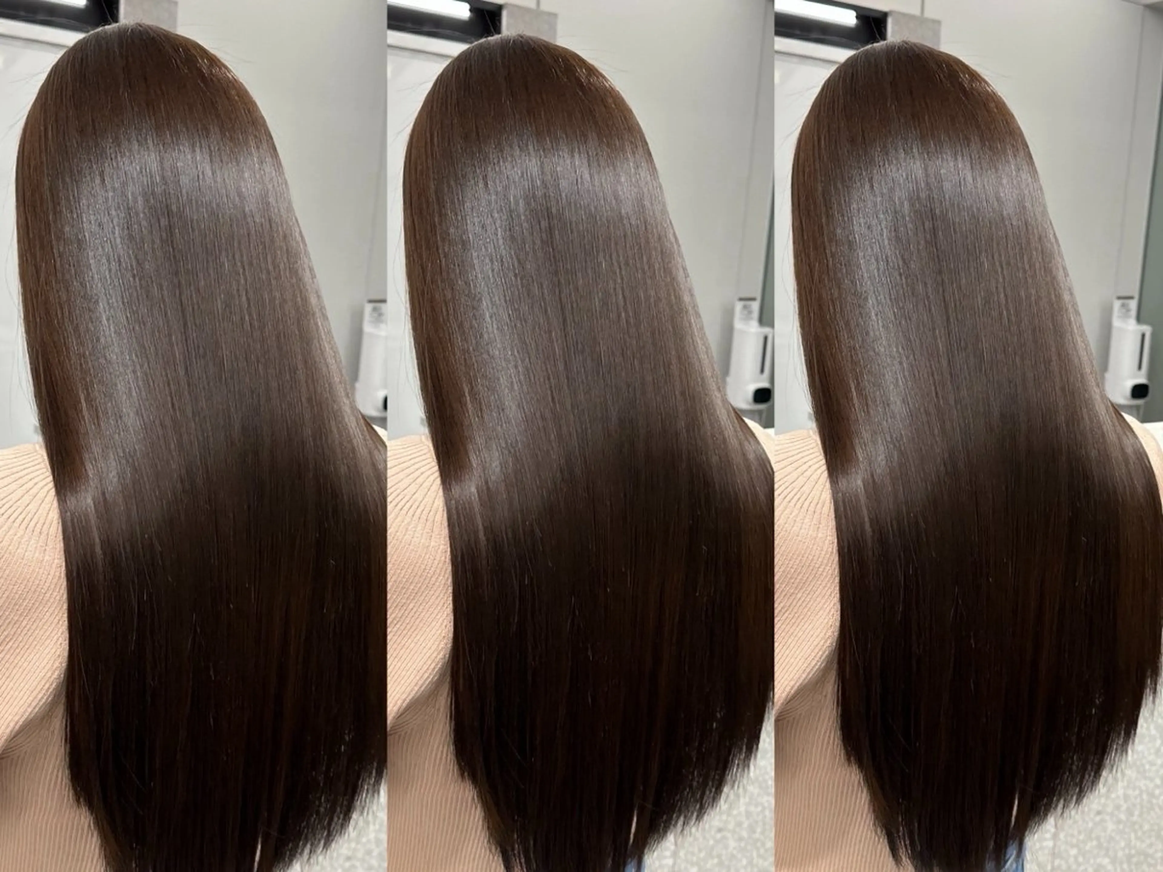 ロング 縮毛矯正 ここな/暖色カラー 🧡まつげパーマ🌼のマツエク・マツパデザイン