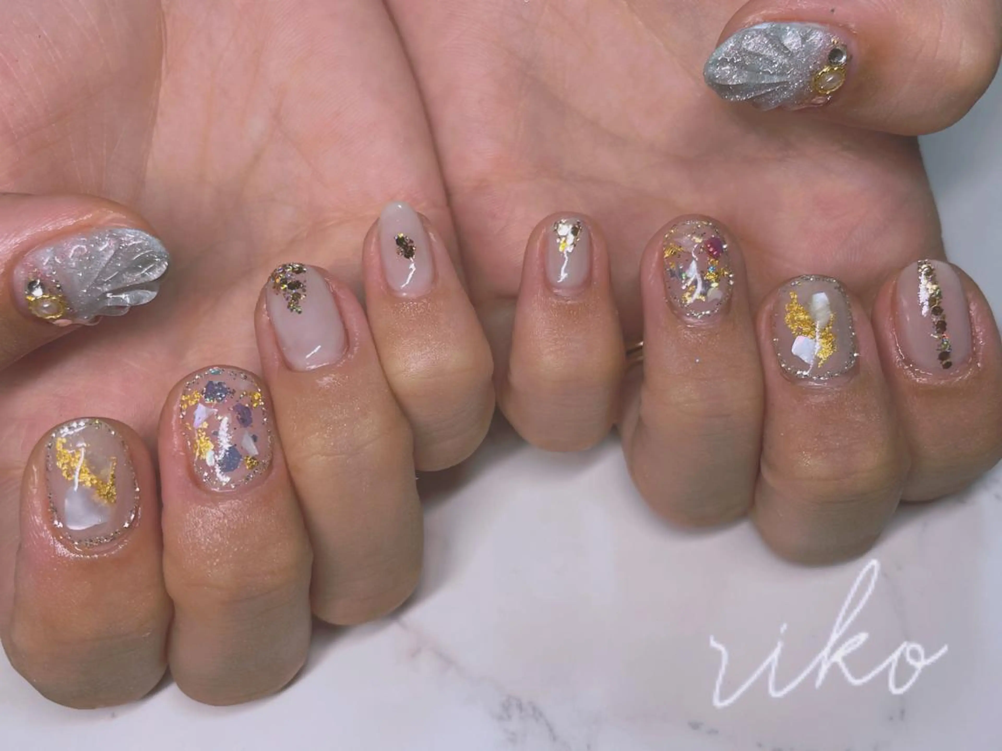 ネイル ハンドネイル riko nailのネイルデザイン