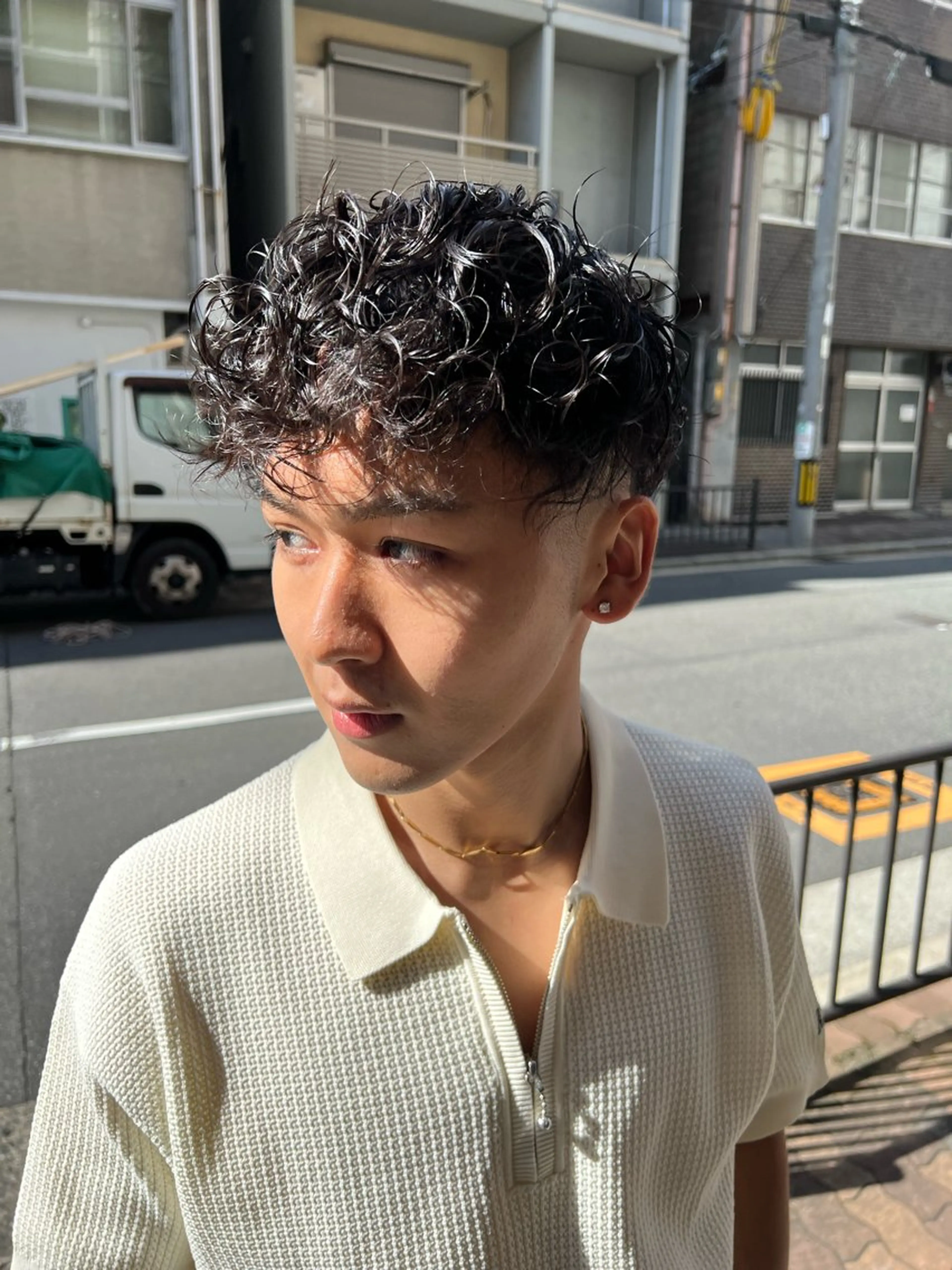 ショート カット パーマ INORI /フェイスレイヤーのヘアスタイル