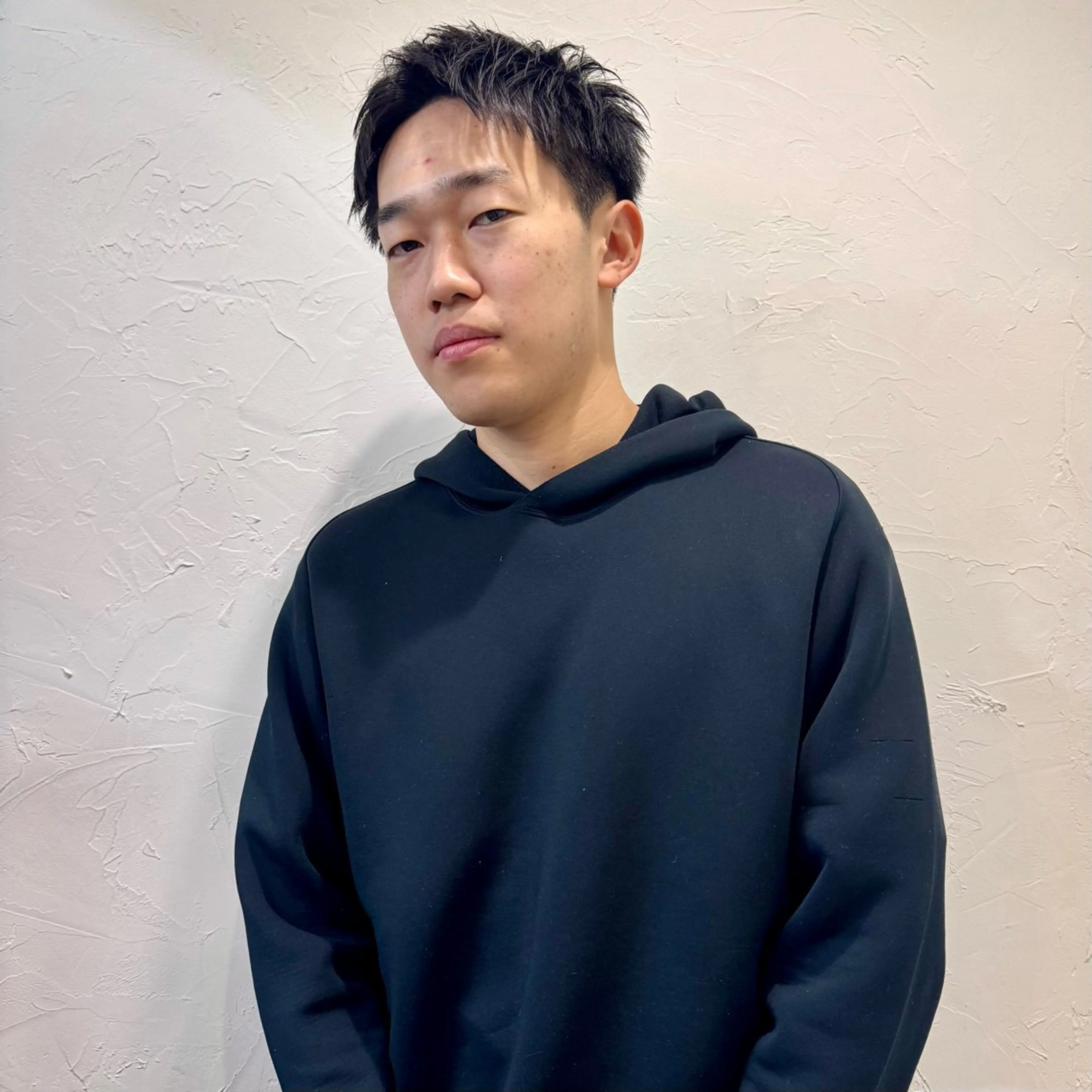 ショート メンズ アップバング メンズ就活ヘア メンズパーマ メンズショート スパイキーショート カット ヘアセット 【池袋/スパイキー ショート】ⓝⓘⓜⓤのヘアスタイル