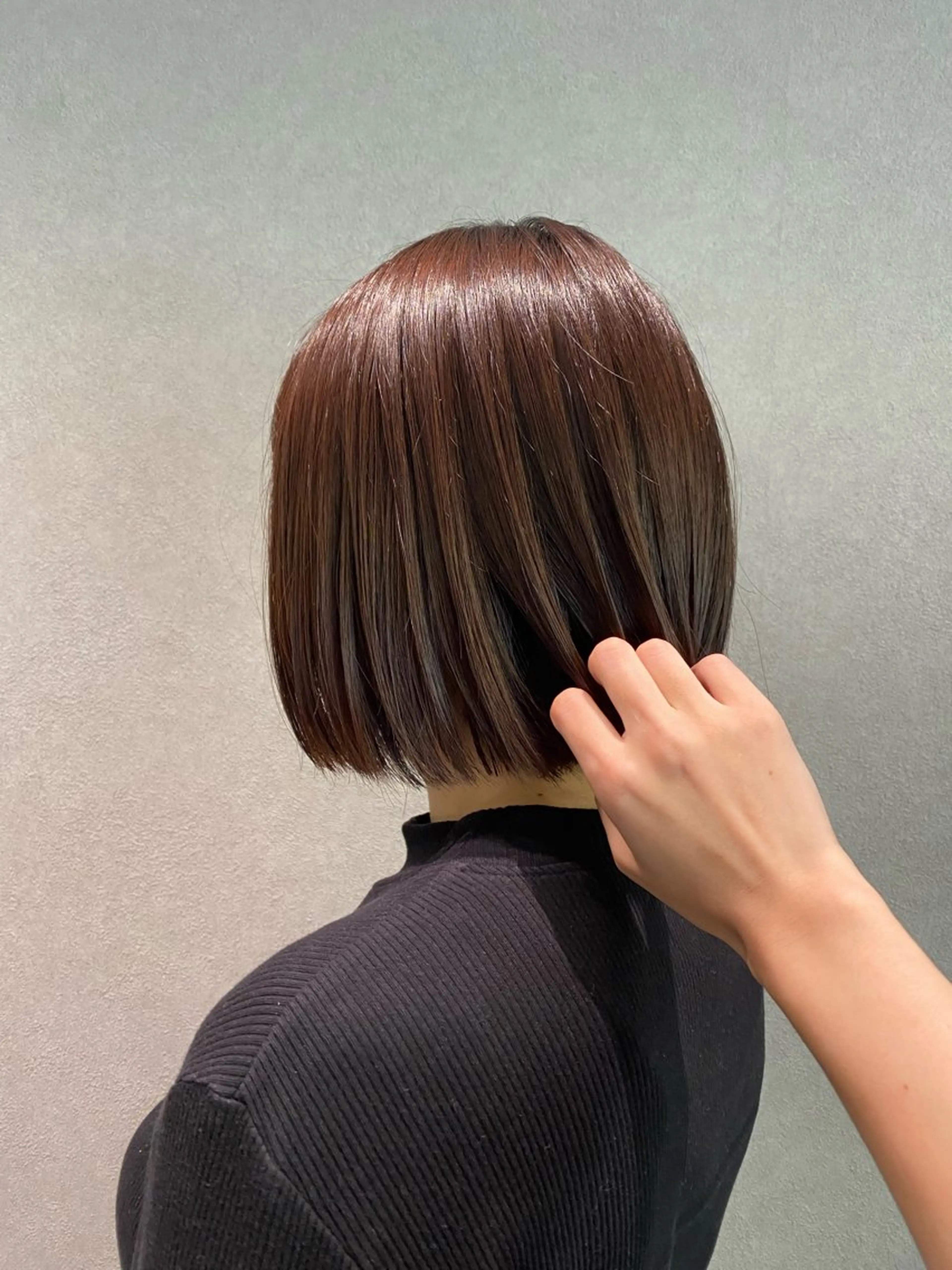 【火曜限定】ボブスタイルのみカット¥0🍃前髪+顔周りレイヤー可🫧毛量調節🍑シャンプーなしになります💡の写真