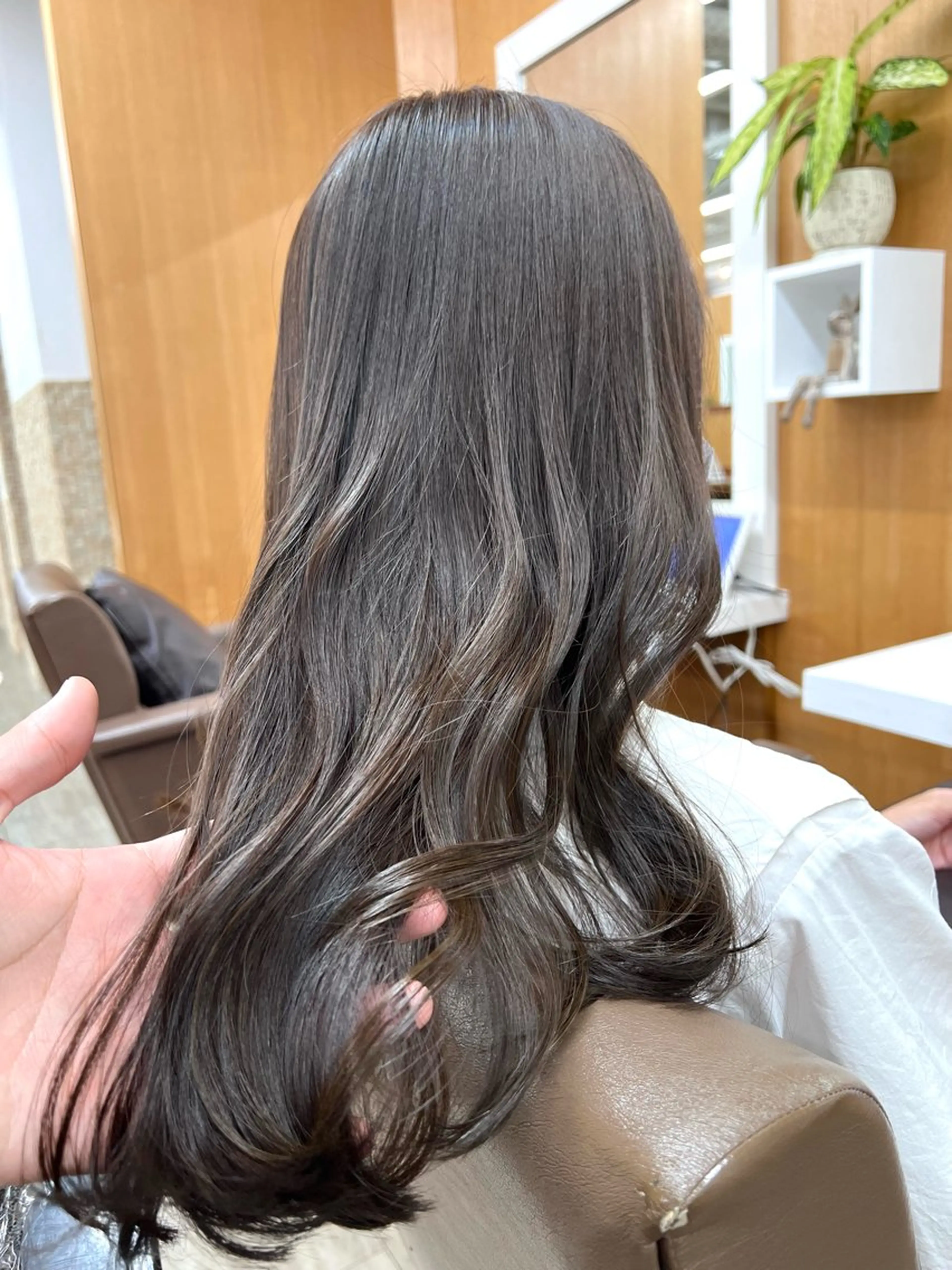 カット+オーガニックツヤカラー+高潤スチームCOTA生トリートメントの写真