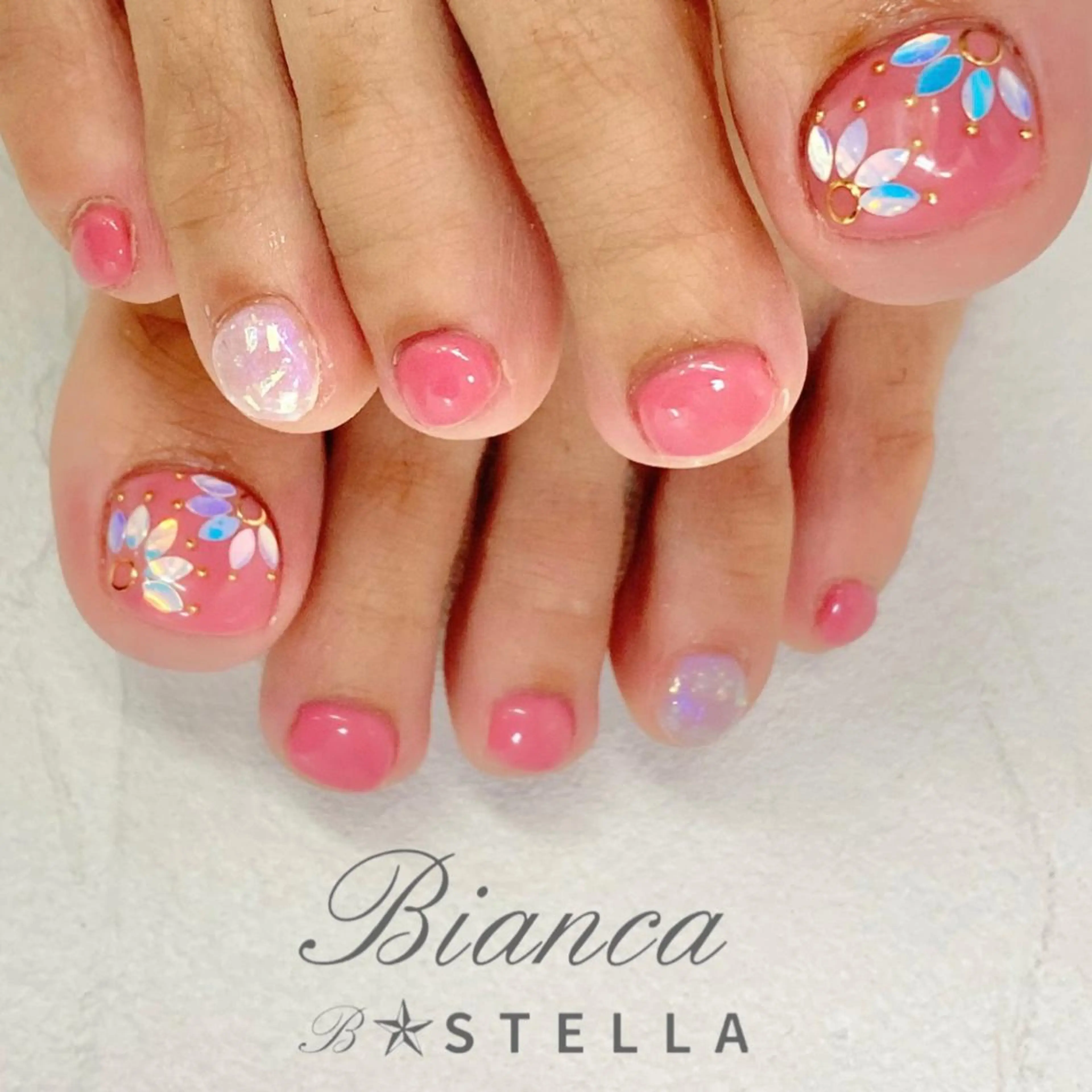 ネイル フットネイル Mojyam nail所属・松本 実咲のネイルデザイン