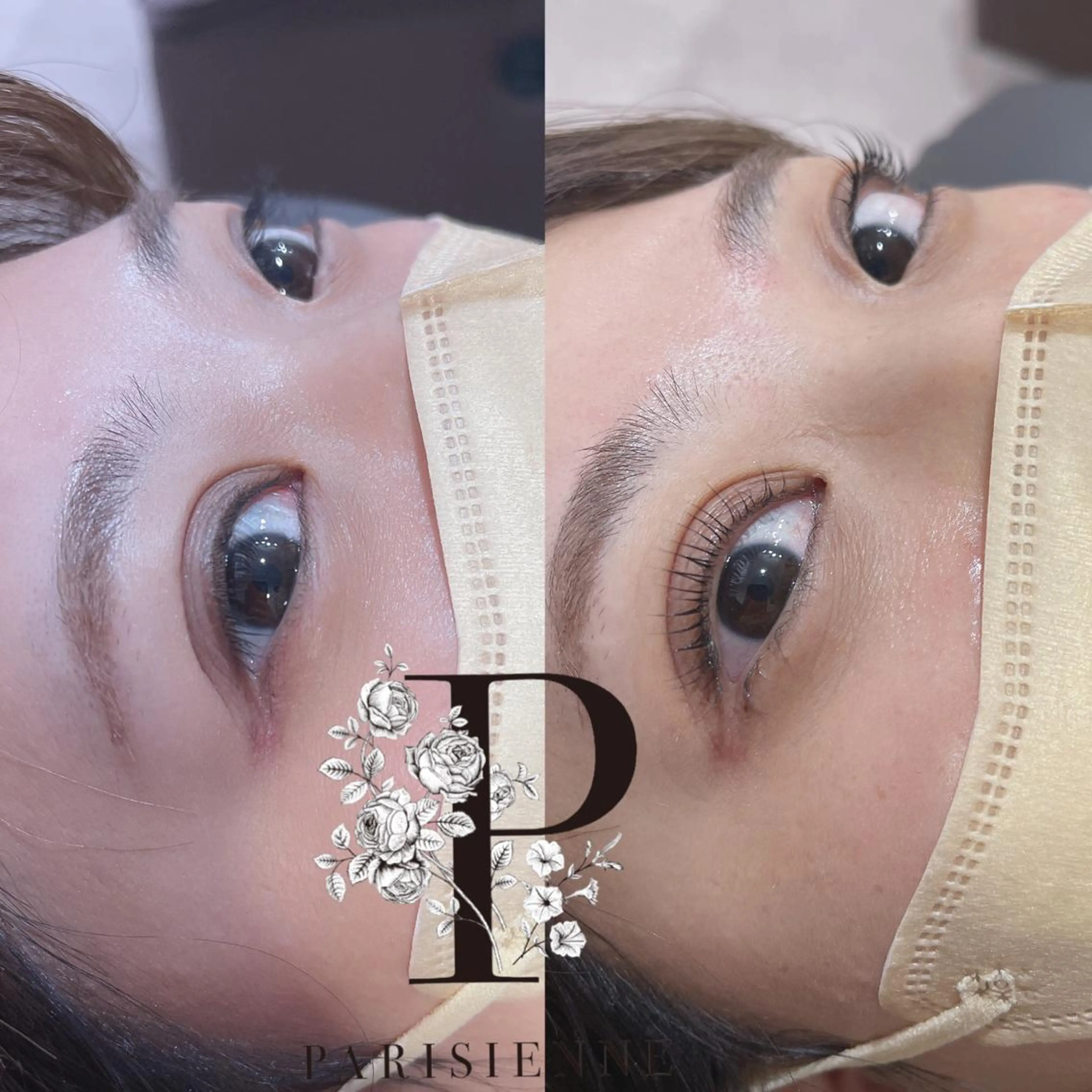 マツエク・マツパ パリジェンヌラッシュリフト 佐々木 夏帆のマツエク・マツパデザイン