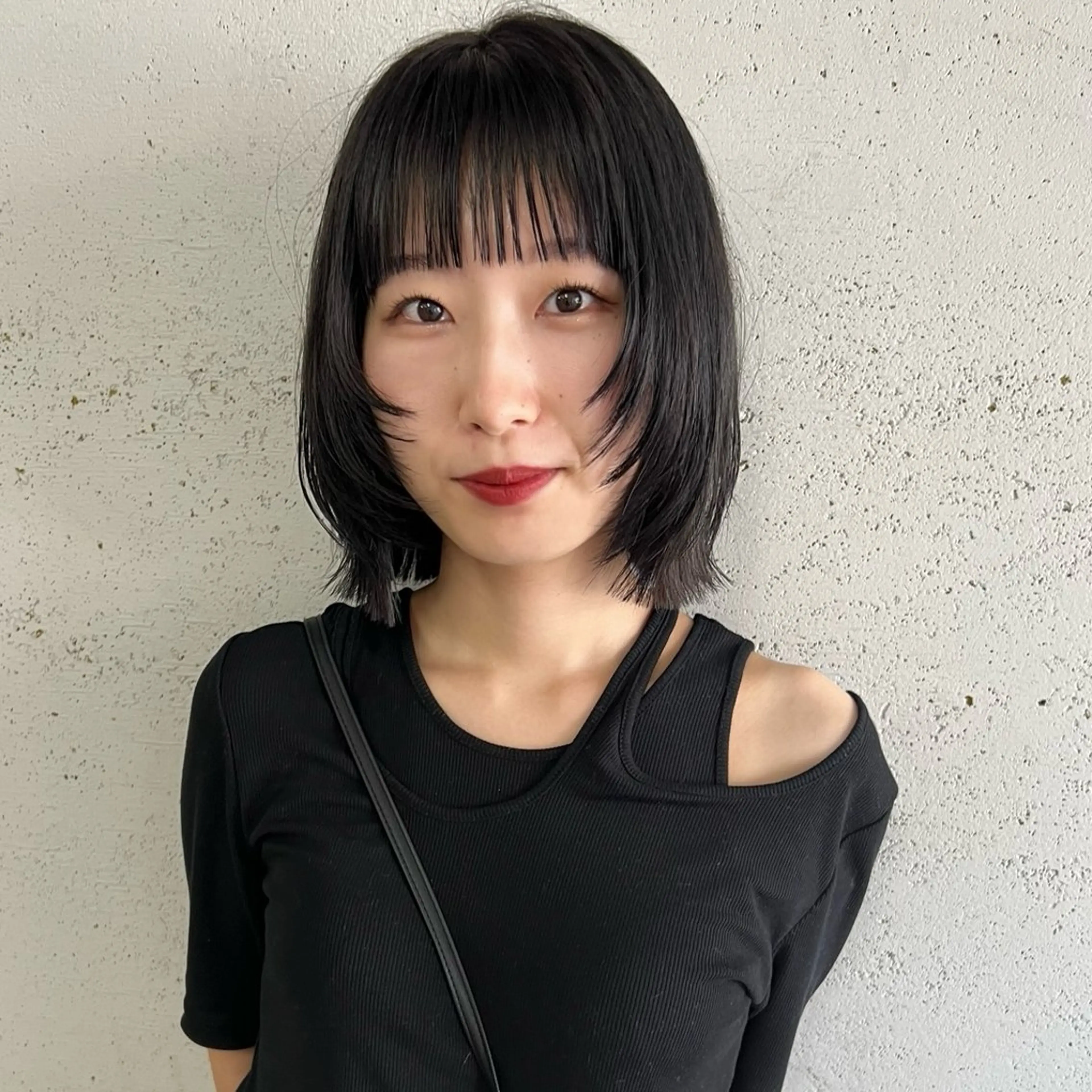 ミディアム カラー arisa/暖色 /伏見/レイヤーのヘアスタイル