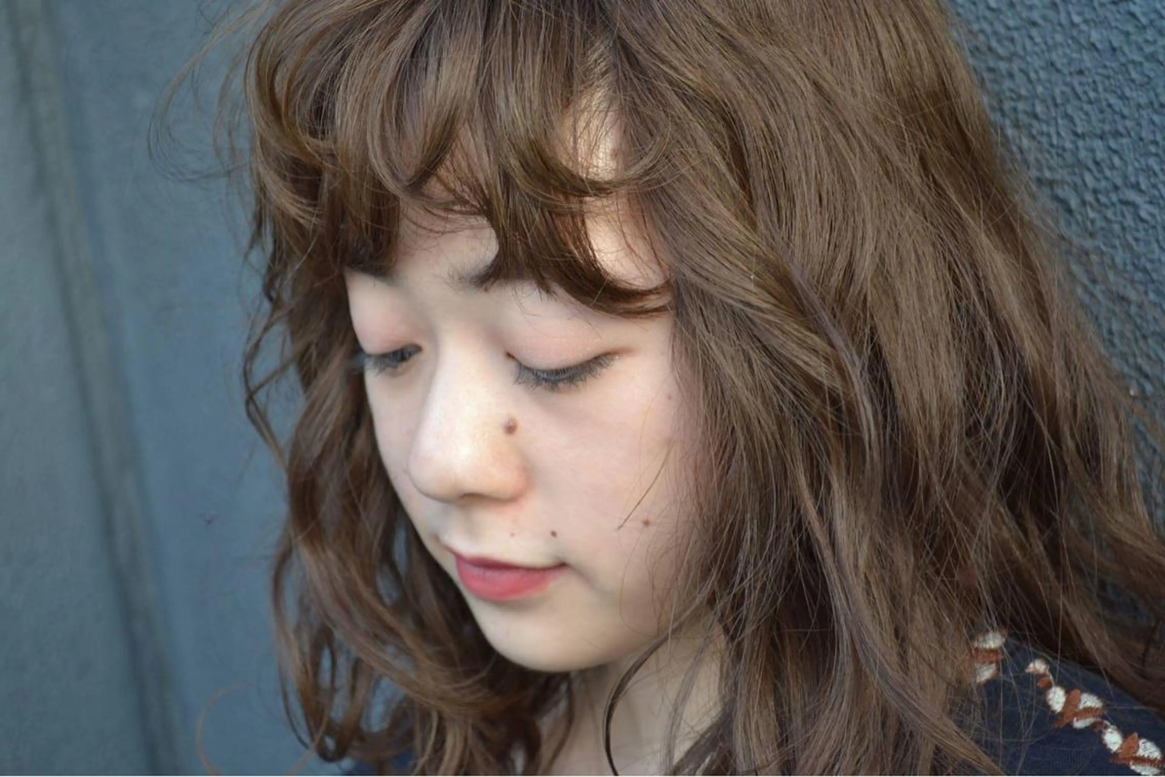 セミロング カラー nakahara madokaのヘアスタイル