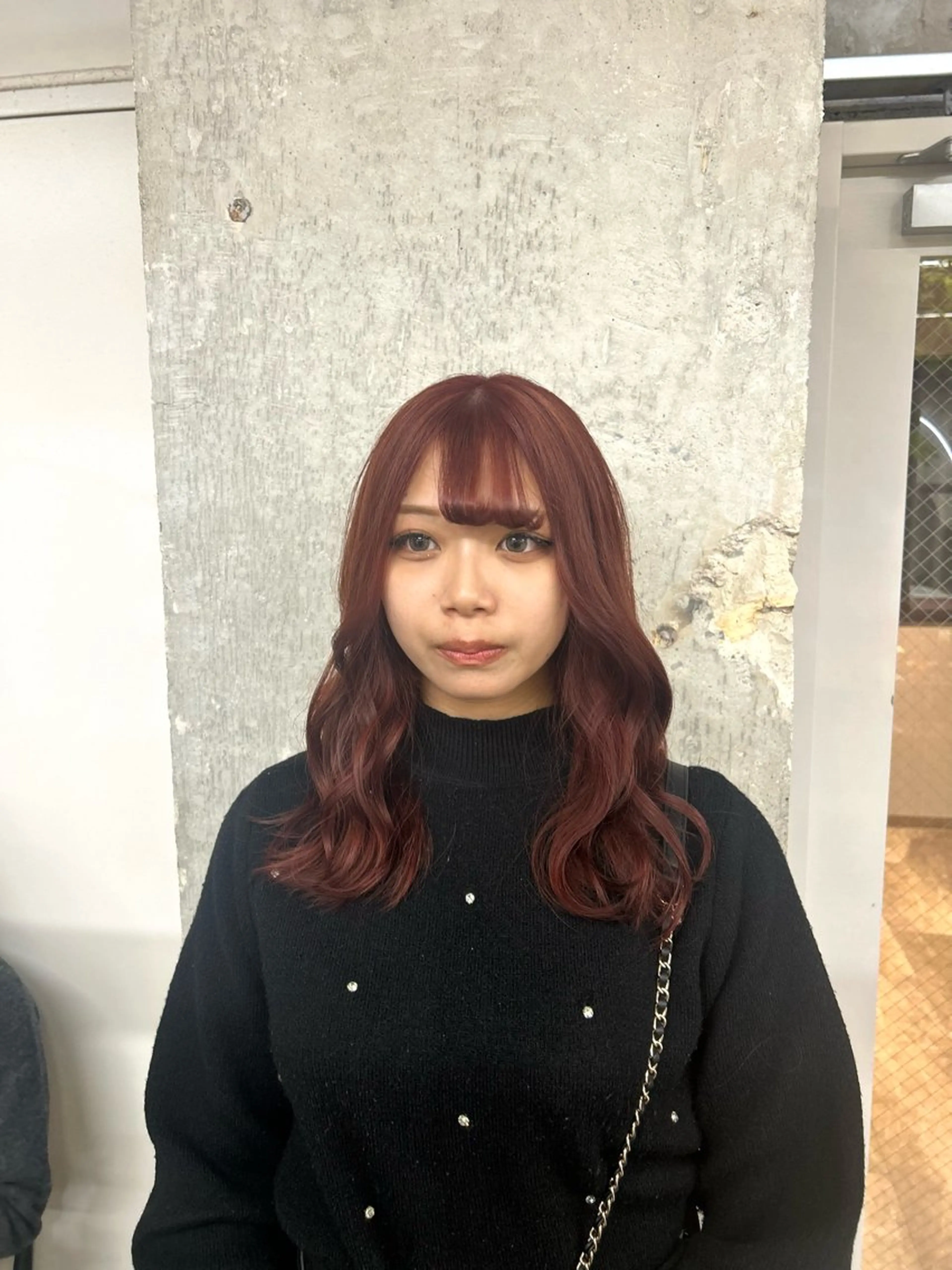 ロング 松井ゆら/ 酸性ストレート/暖色のヘアスタイル