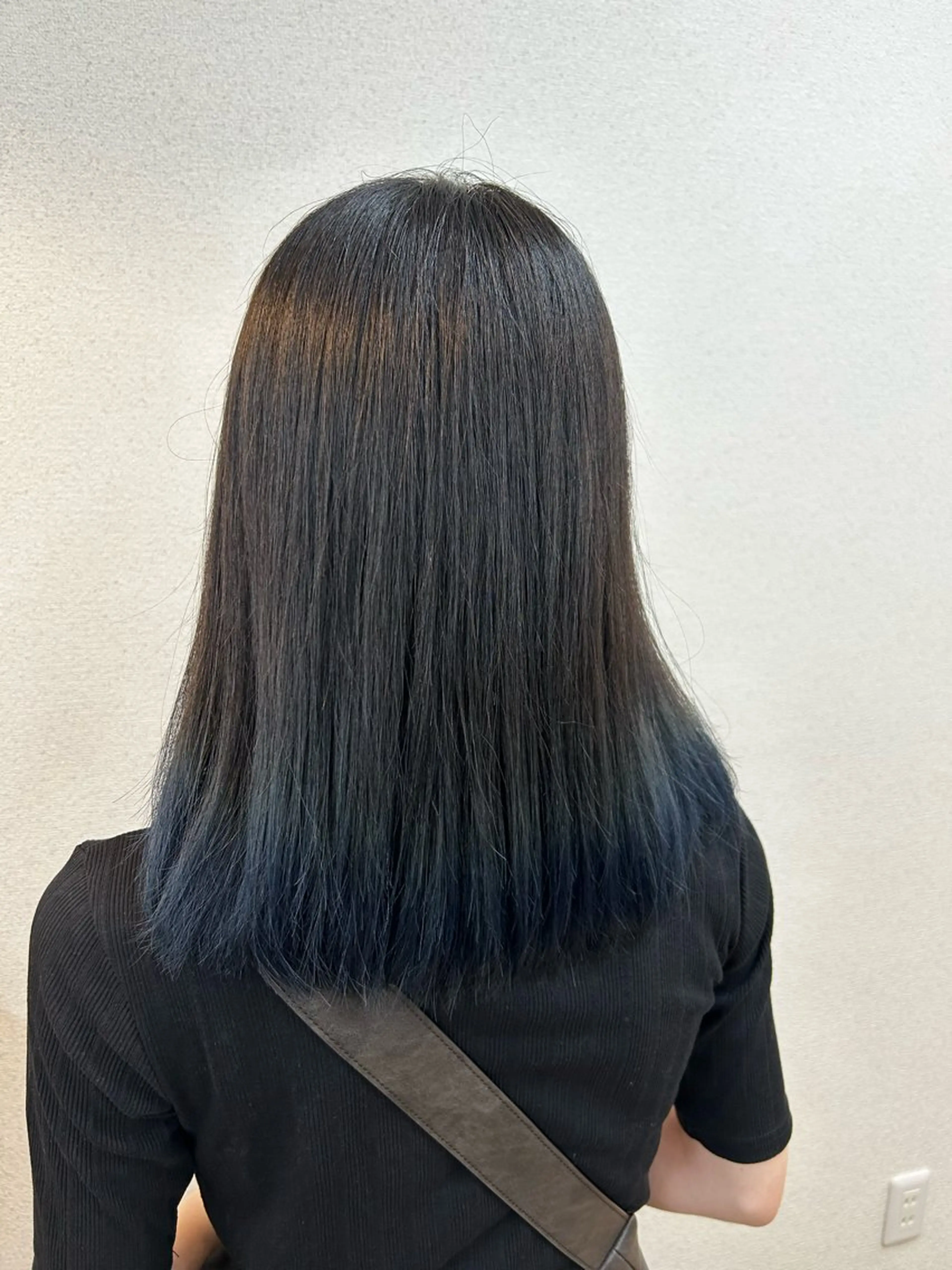 カット+ダブルカラーグラデーションの写真