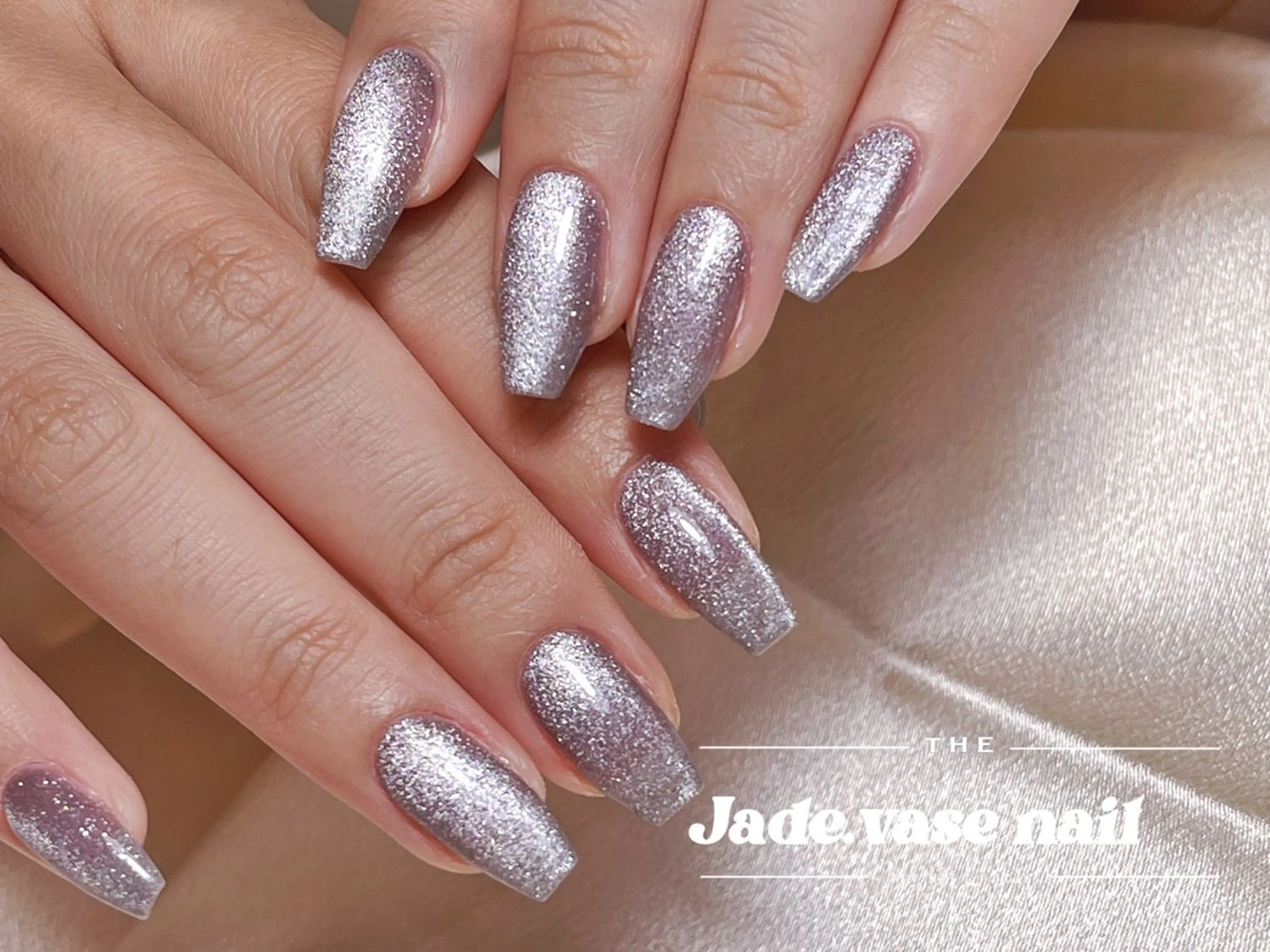 ネイル マグネットネイル ハンドネイル ハンドケア ✰Jade.vase 銀座一丁目・東銀座のネイルデザイン