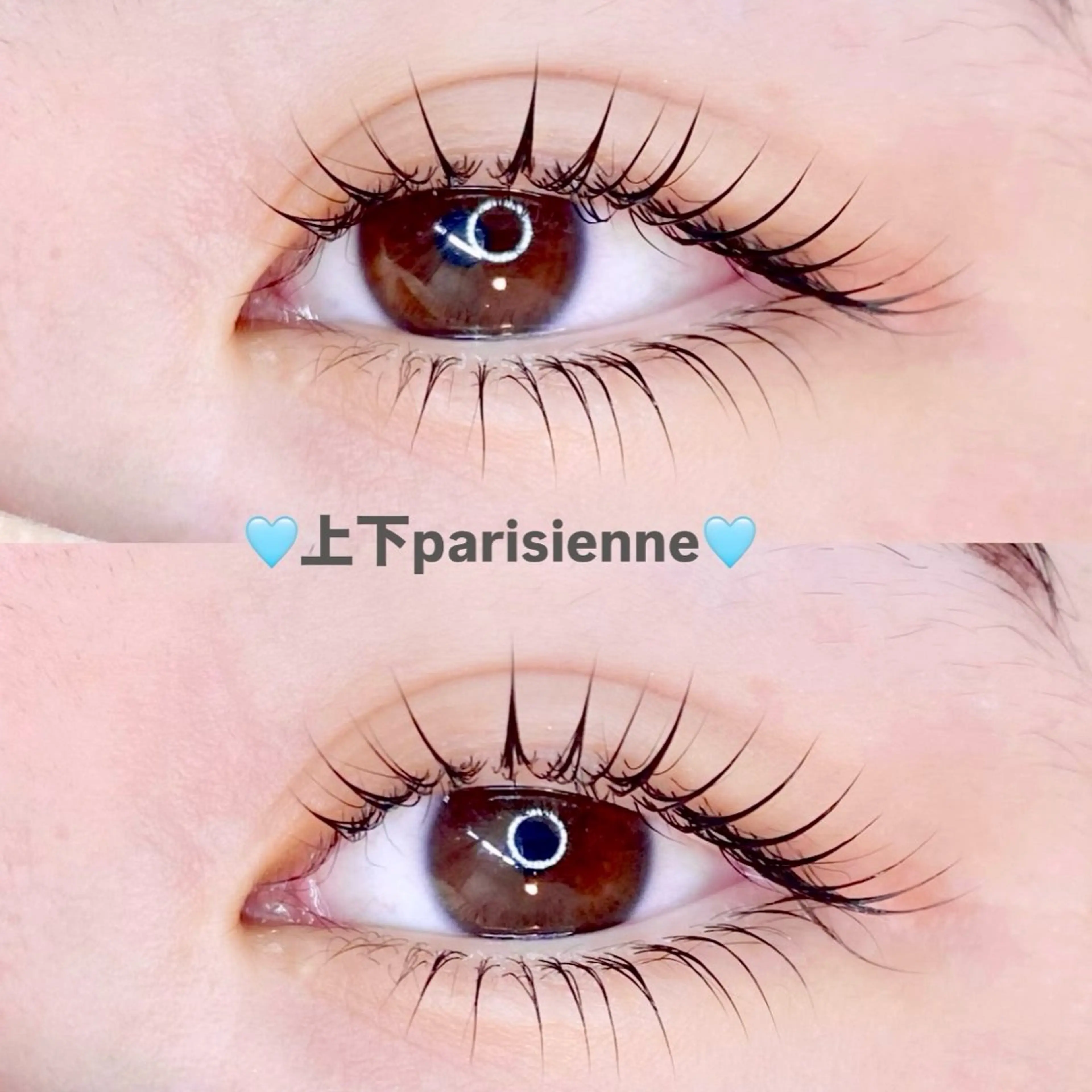 マツエク・マツパ パリジェンヌラッシュリフト マツパ 🫧 Marin.k🪽のマツエク・マツパデザイン