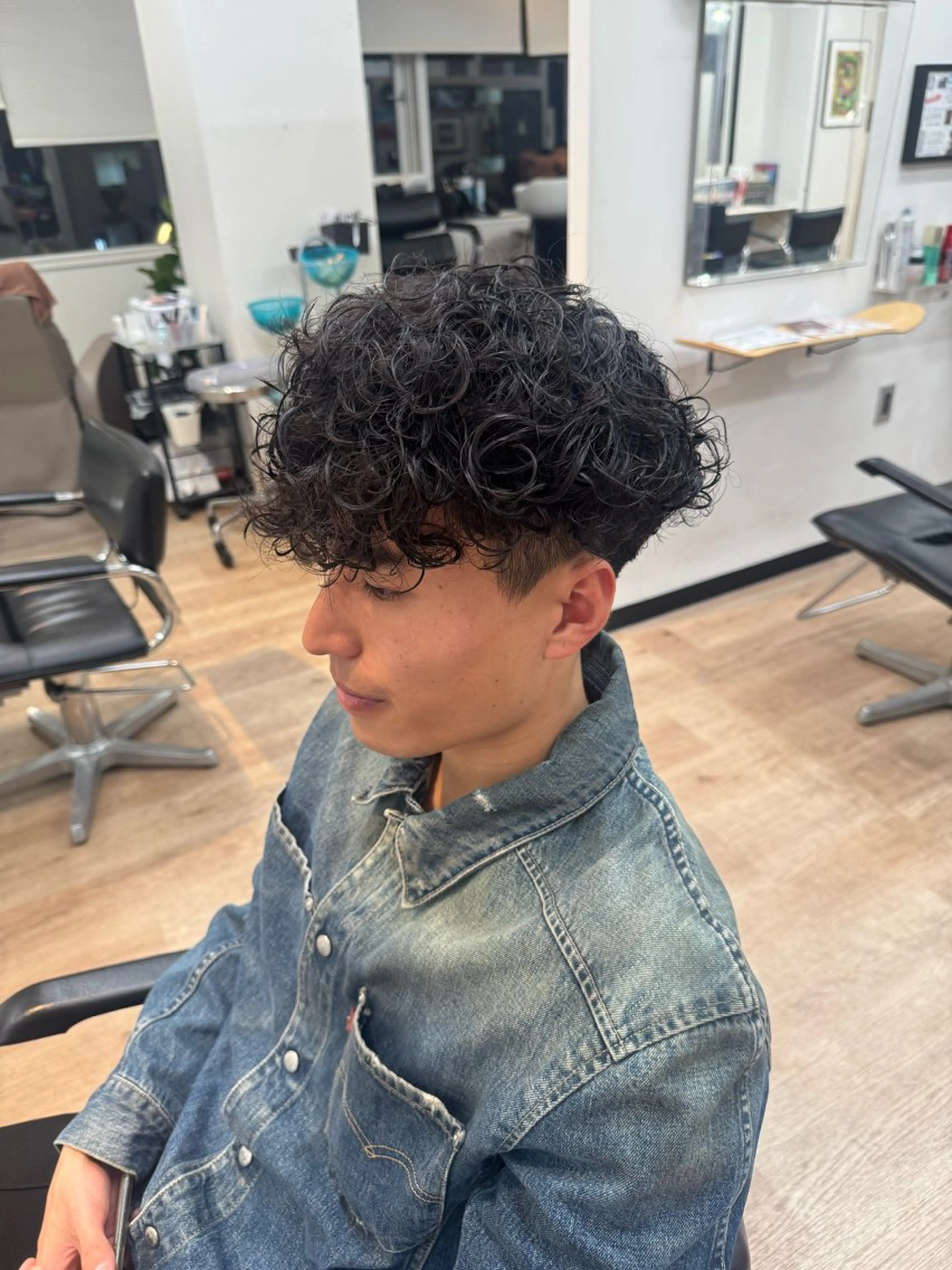 パーマ メンズ メンズパーマ プードルパーマ プードルパーマ カット パーマ 優菜/ メンズパーマのヘアスタイル