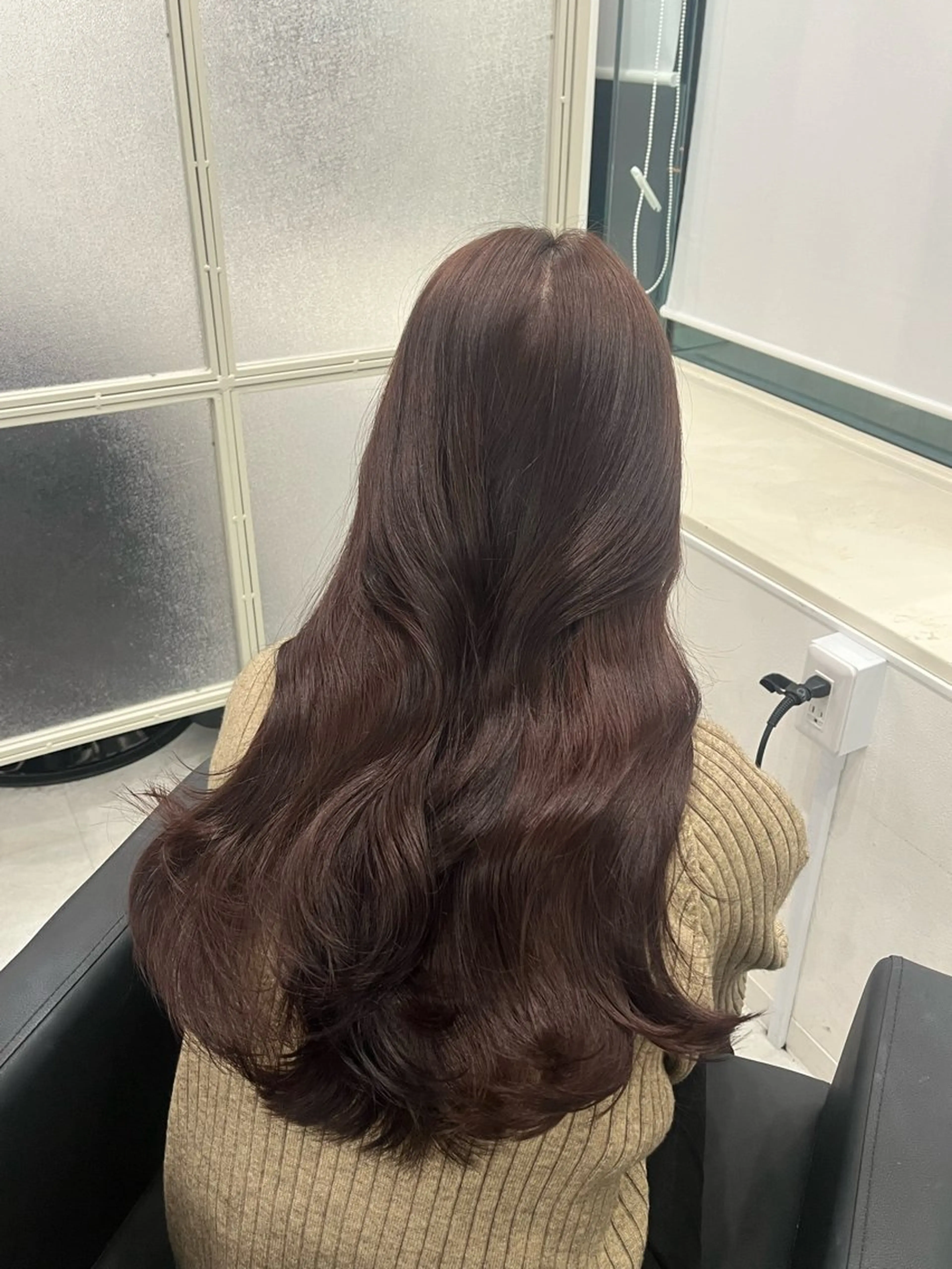 ロング カラー marshu所属・似合わせ/艶カラー /大阪/nanaのヘアスタイル