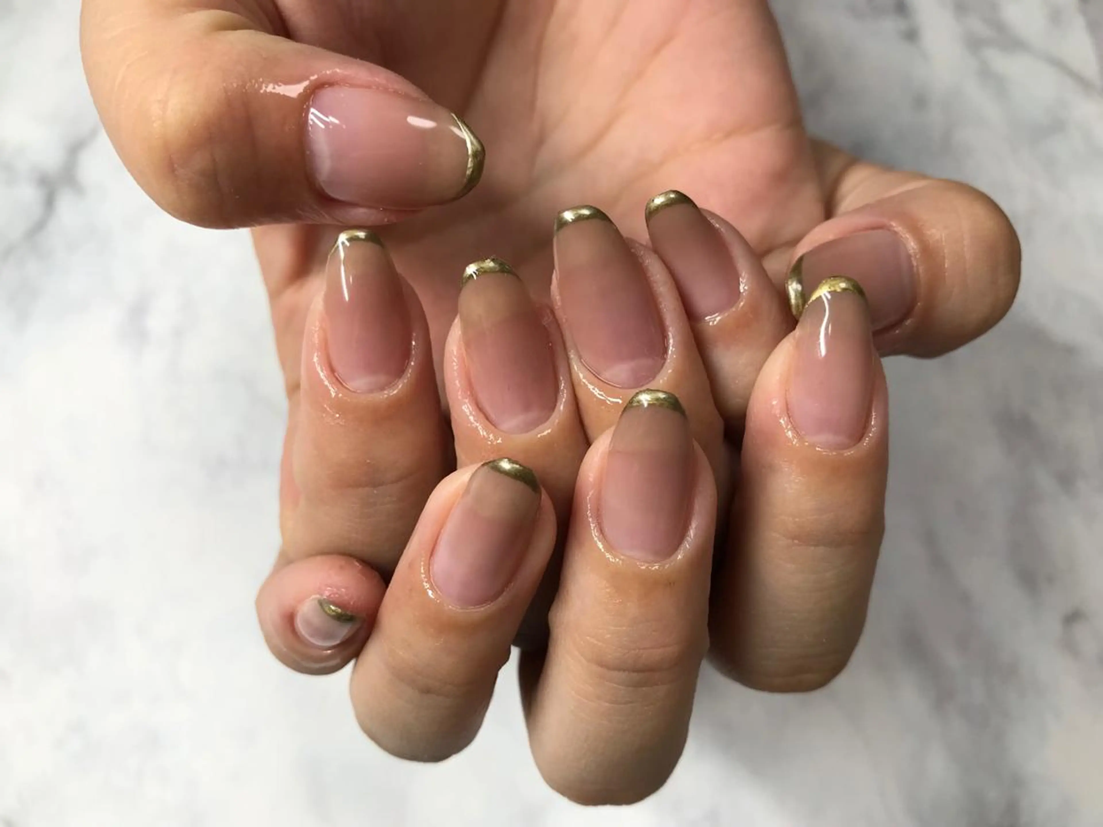 ネイル ハンドネイル Mana‪ ‪·͜· ❤︎‬のネイルデザイン