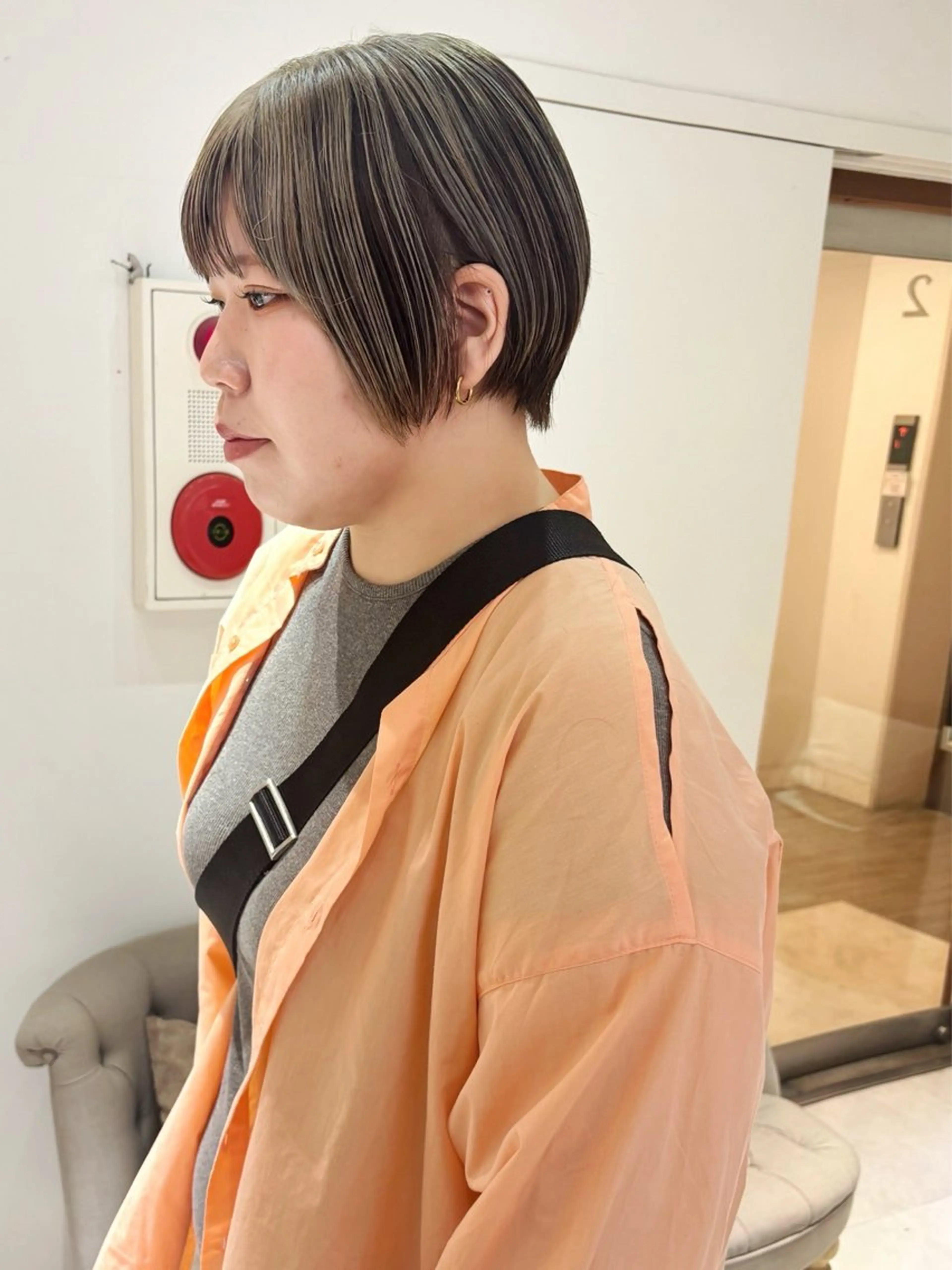 ショート カラー カット ヘアカラー 齋藤 咲のヘアスタイル