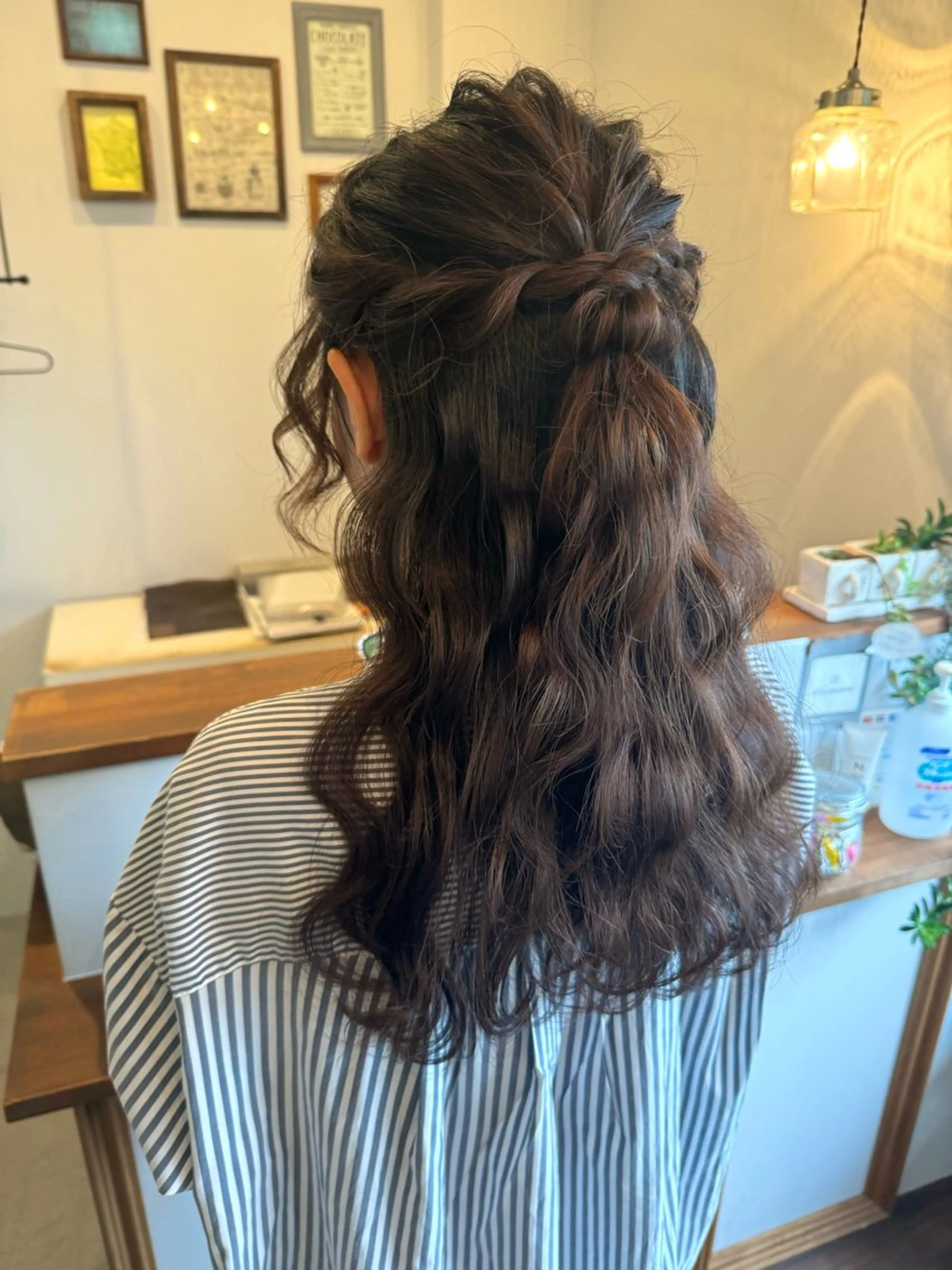 ロング ヘアアレンジ 中島 さなえのヘアスタイル