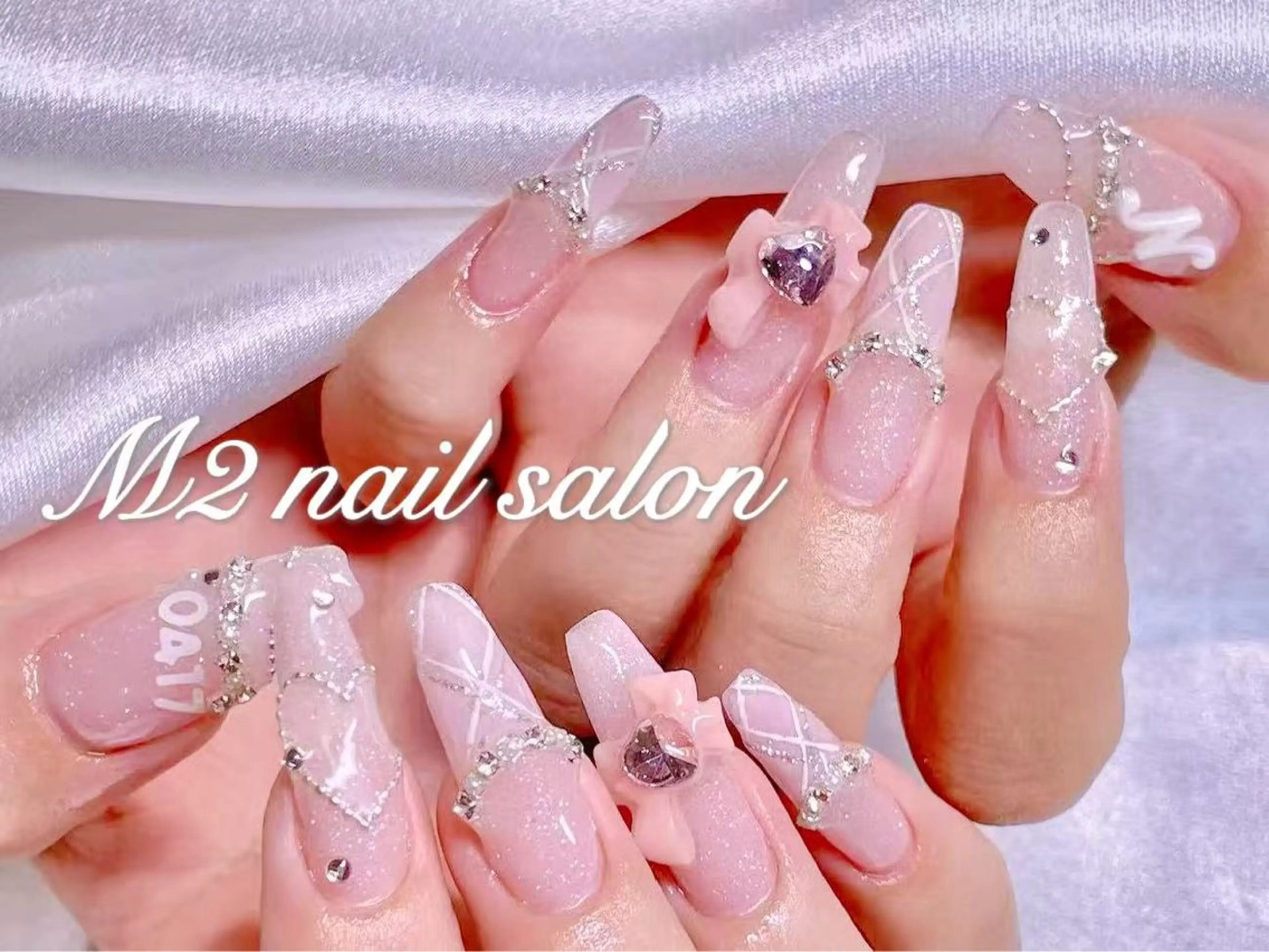 ネイル 長さだし専門店 M2　rikaのネイルデザイン