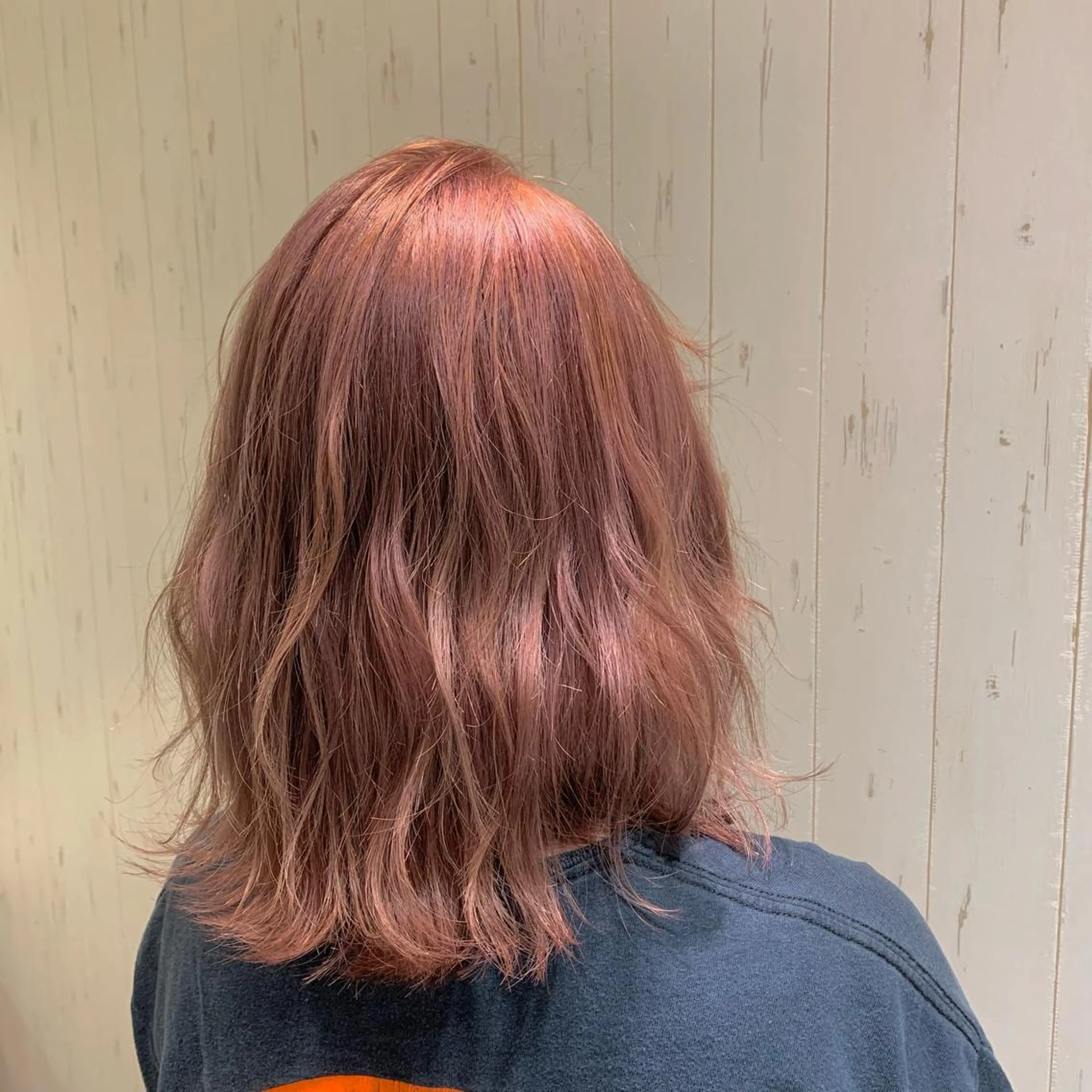 ミディアム カラー ヘアカラー HAIR＆MAKE EARTH元住吉所属・圧倒的艶髪✨ 掛川大輝のヘアスタイル