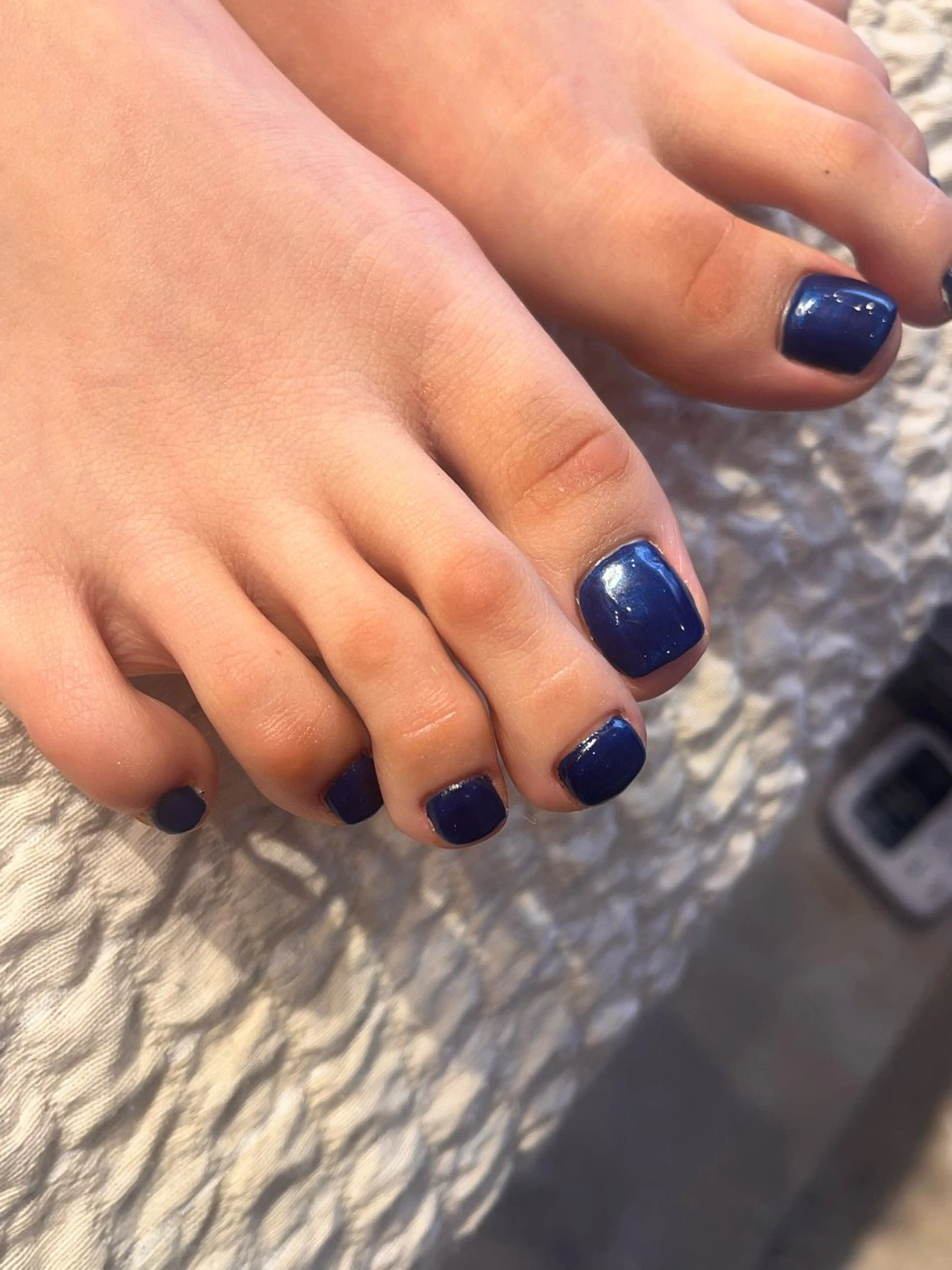 ネイル ネイビー ネイルサロンBIENE所属・相澤 理蘭のネイルデザイン