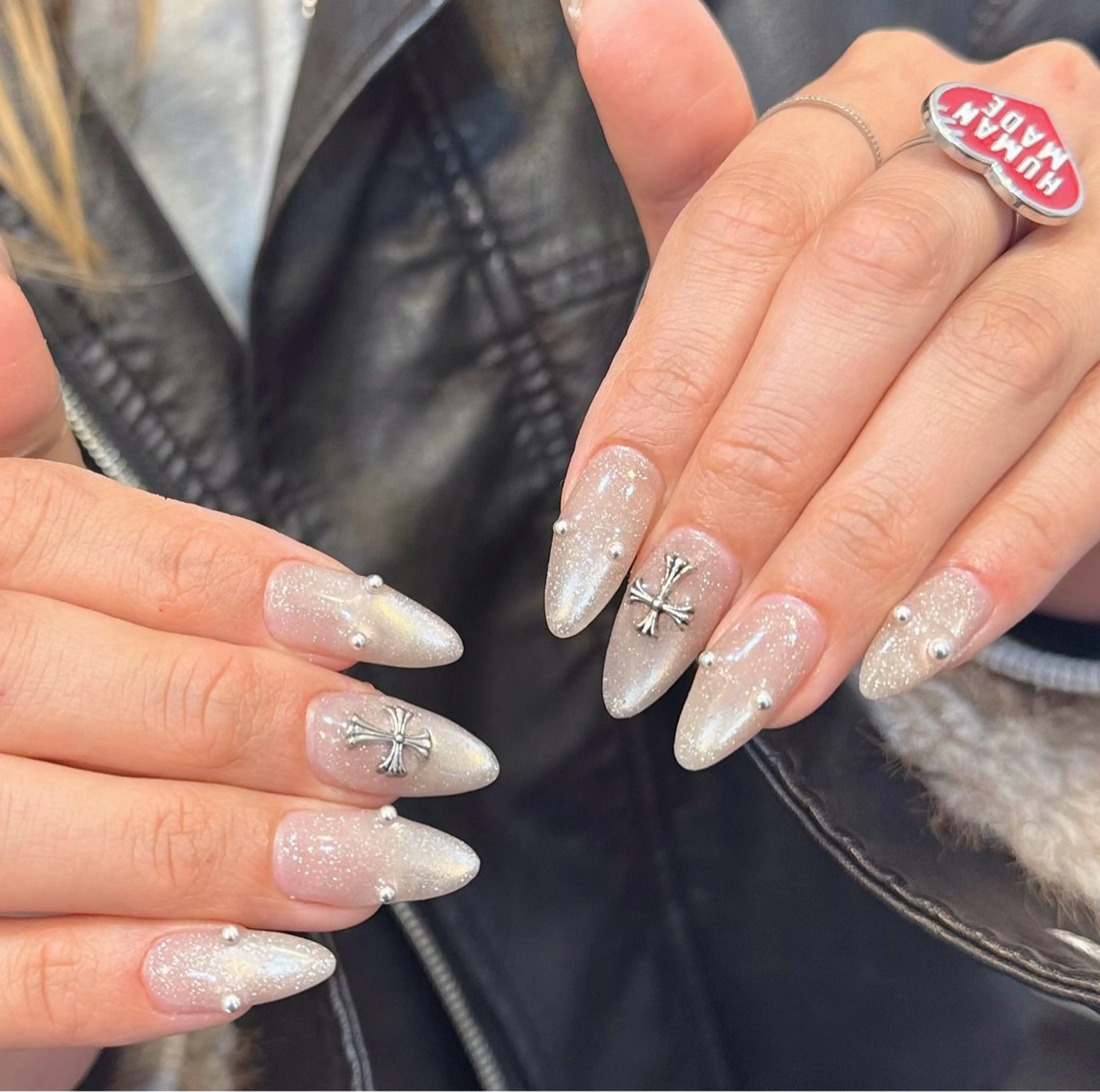 ネイル 長さ出し ジェルネイル マグネットネイル メンズネイル ネイルチップ ハンドネイル マイムネイル所属・MIMnail メンズネイリストのネイルデザイン