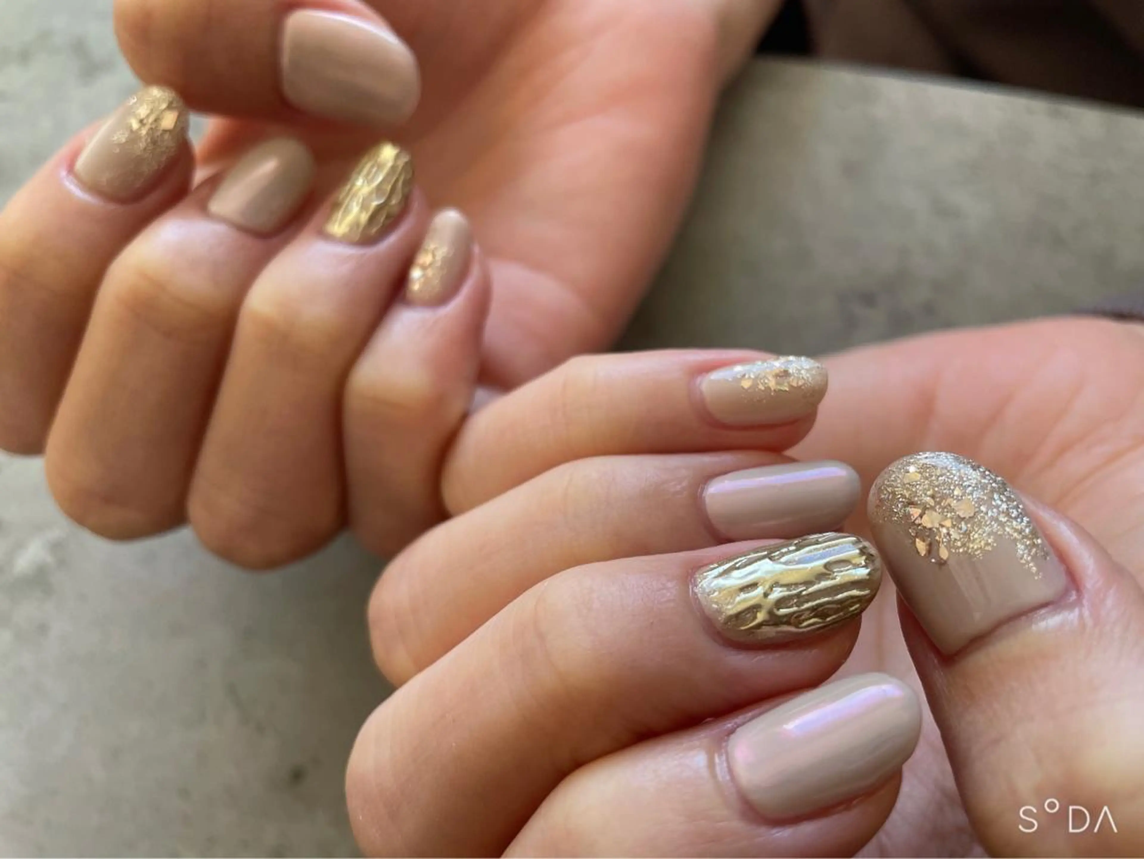 ショート ネイル 酒井 七緒子のネイルデザイン