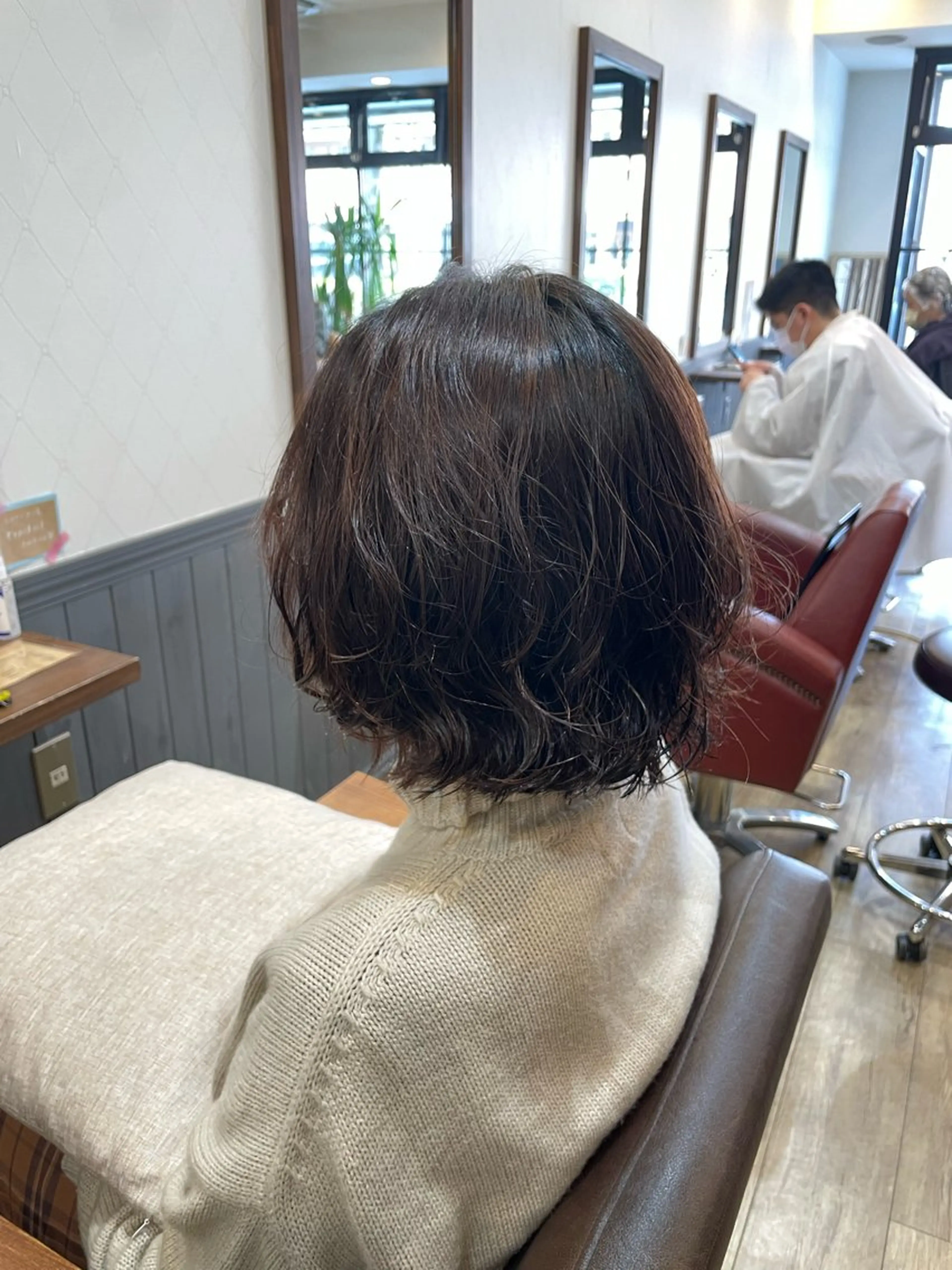 【ふんわりイメチェン✨】カット+パーマ【18:00～のみ】の写真