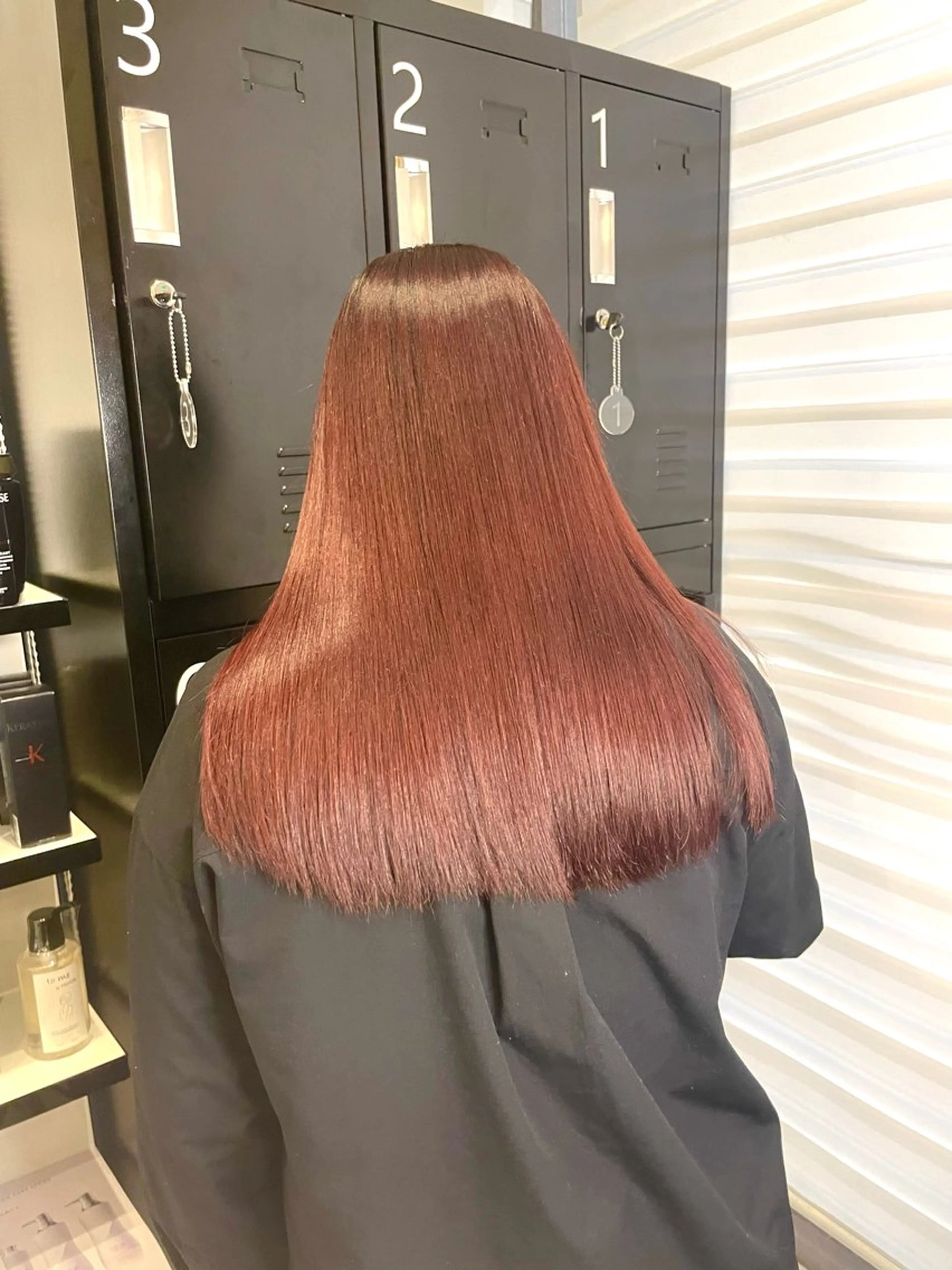 【髪質改善酸熱トリートメントのみ】【sh＆ドライ込み】の写真