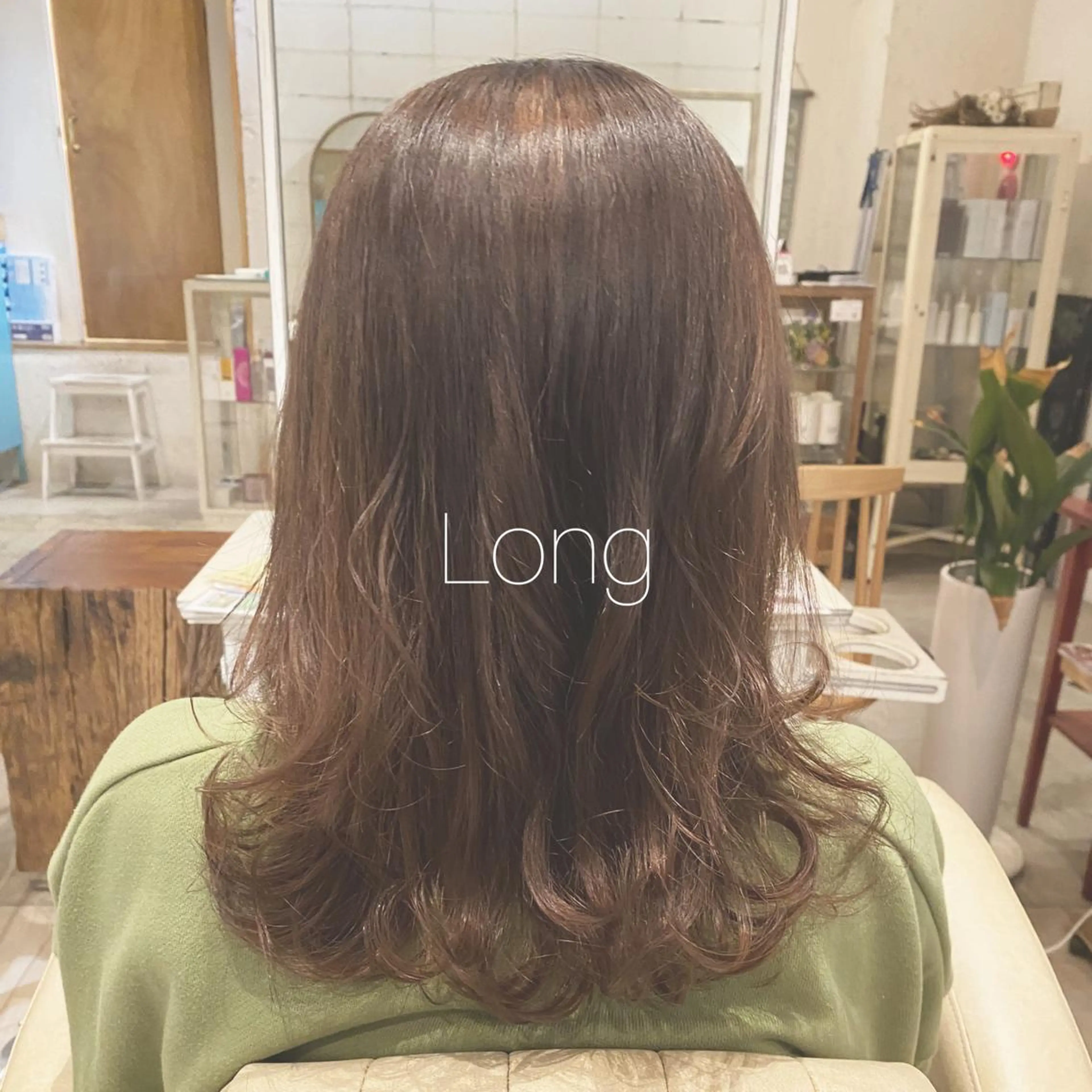 ロング 𓅰なかがわ ふみな𓅯のヘアスタイル