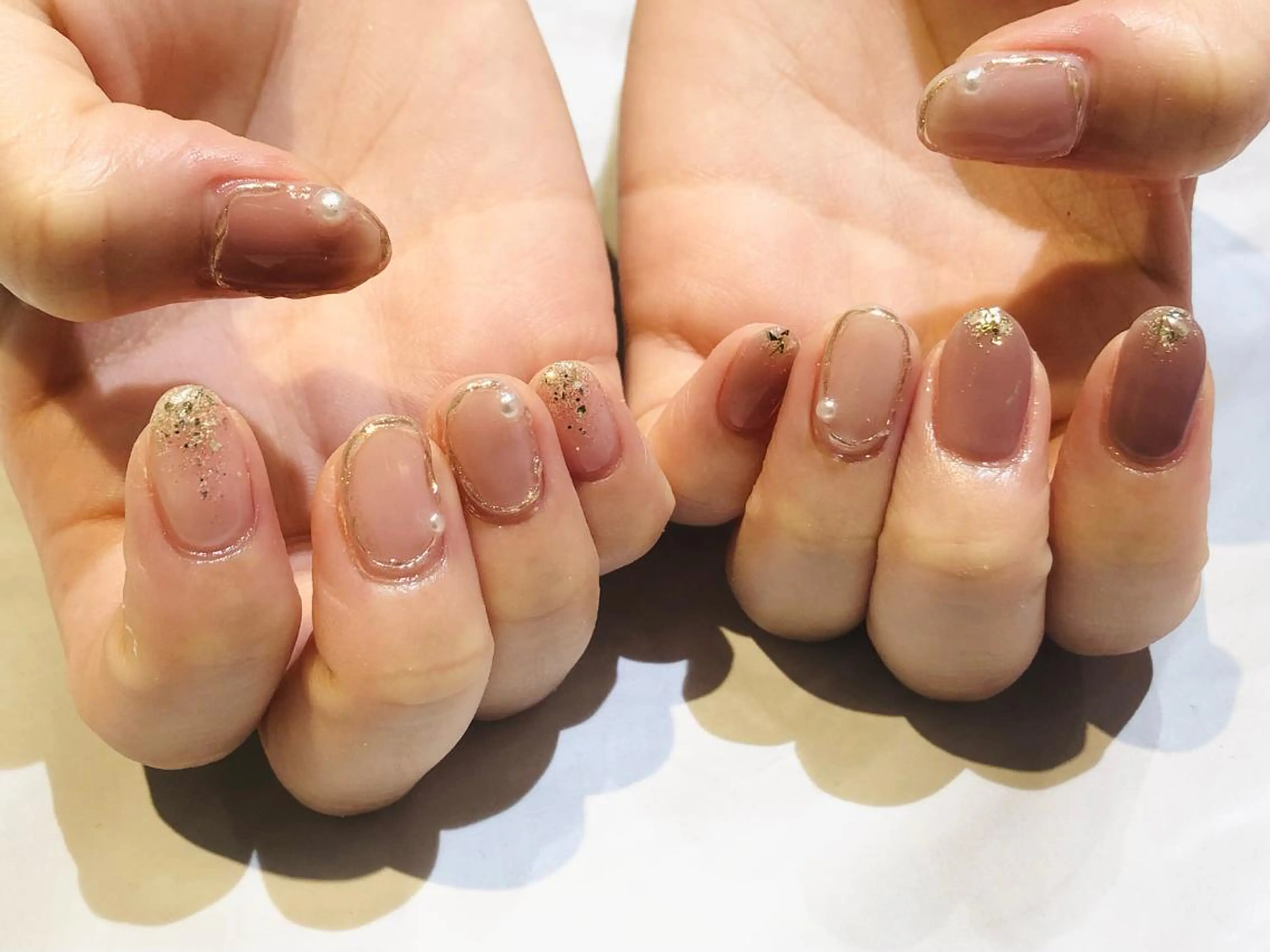 ネイル 舞田 苑香のネイルデザイン