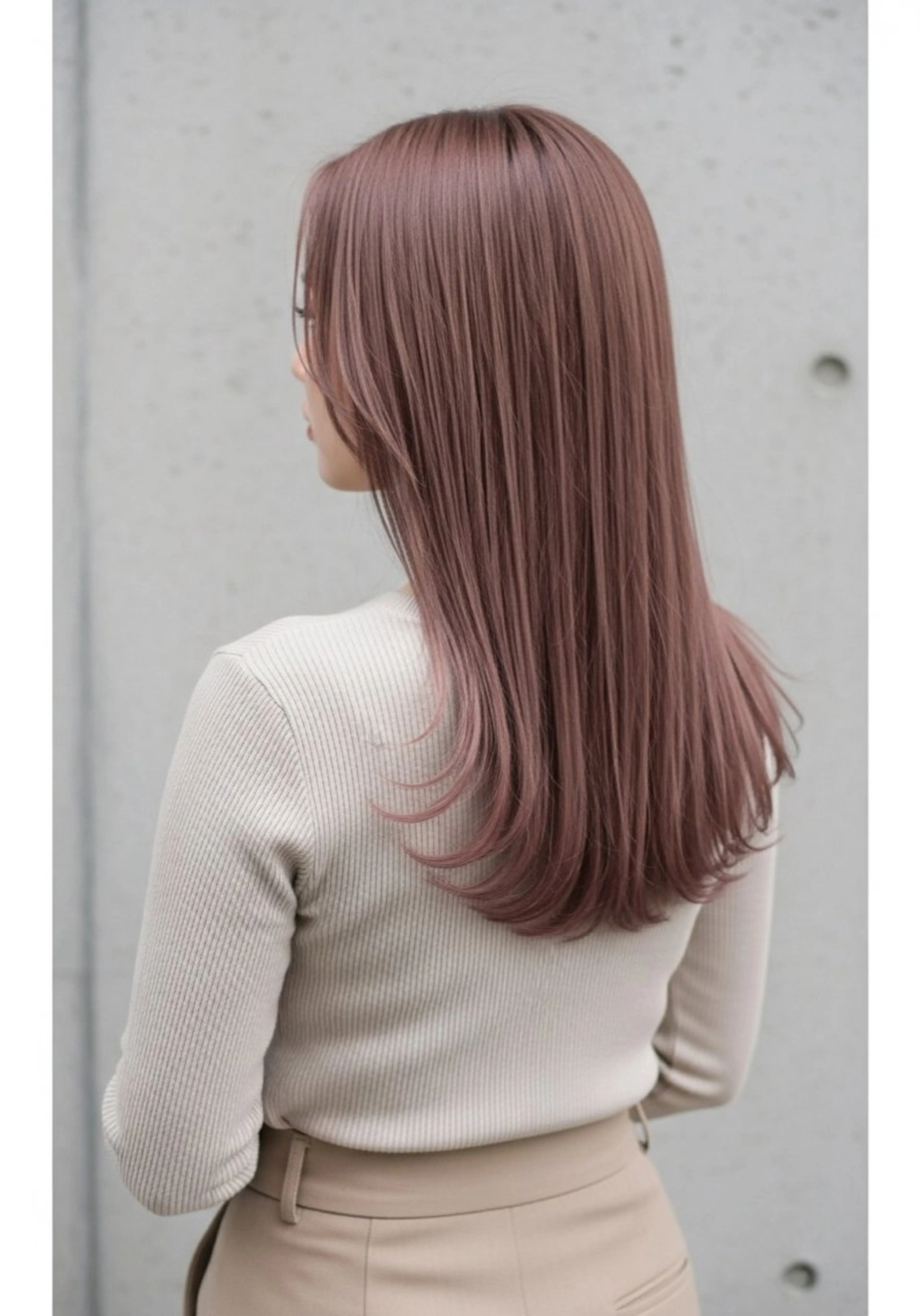 ロング 橋本 茉保のヘアスタイル