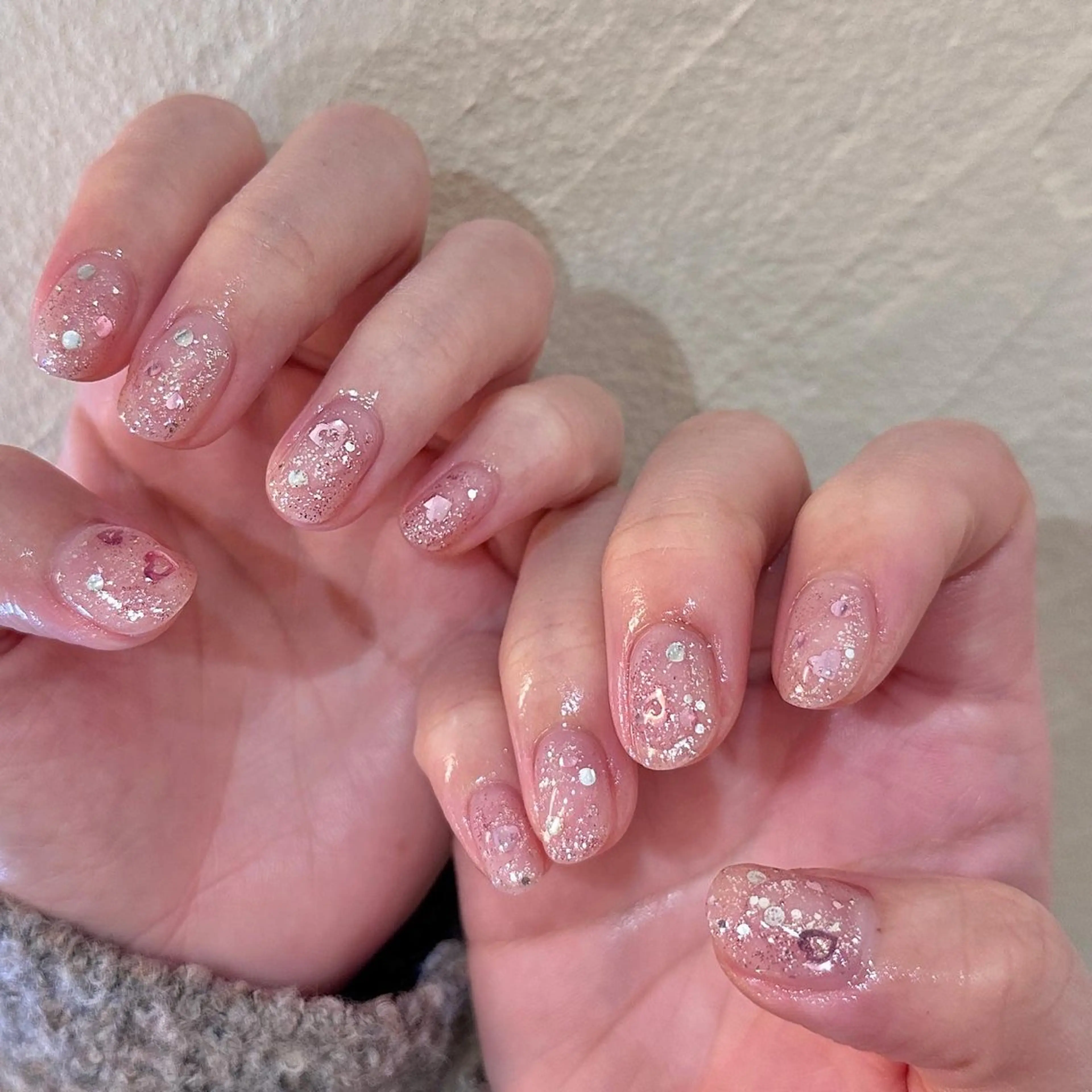 ネイル 𝕄𝕚𝕪𝕦🤍 自由が丘⌇パラジェルのネイルデザイン