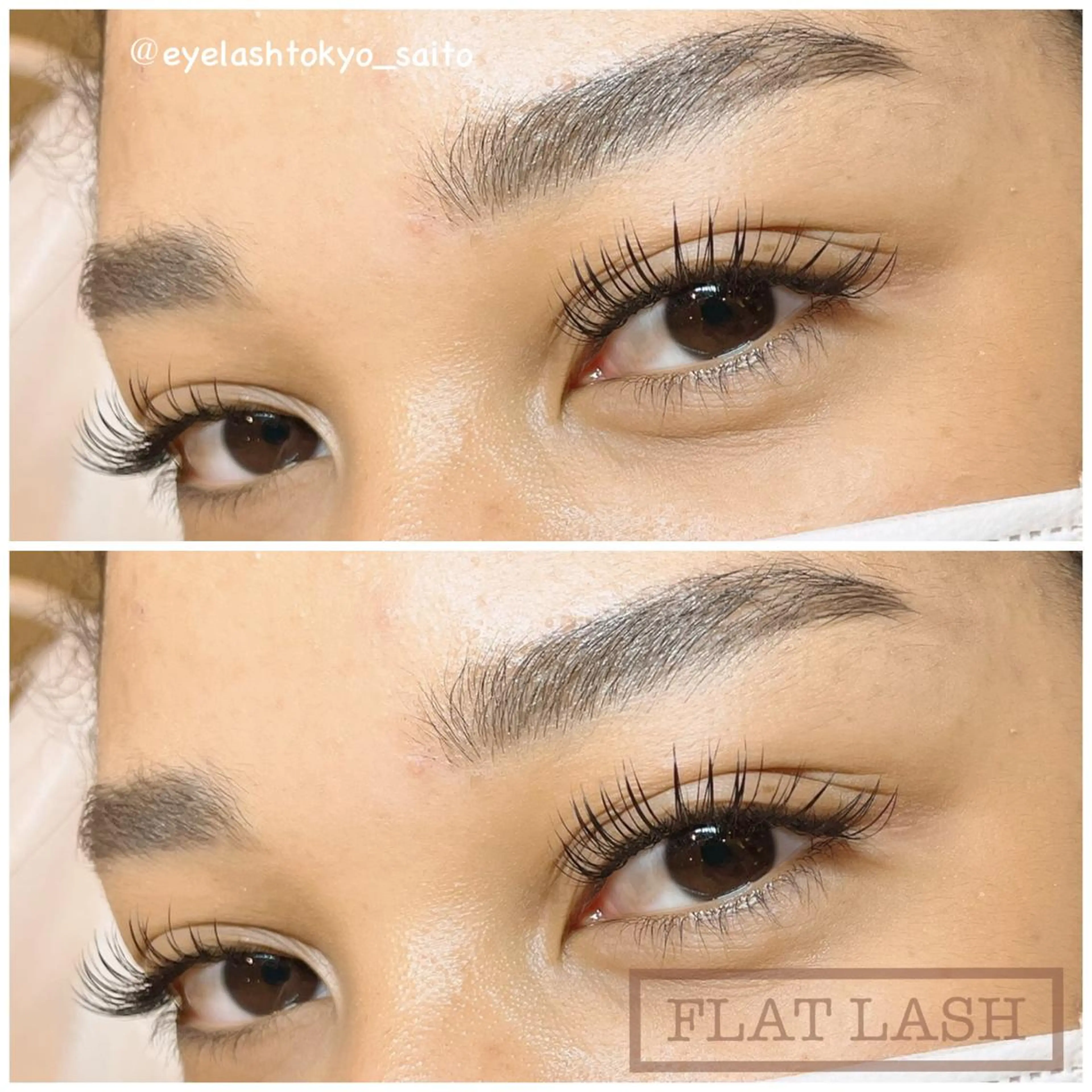 マツエク・マツパ フラットラッシュ 🥀Saito Tomomi🥀のマツエク・マツパデザイン