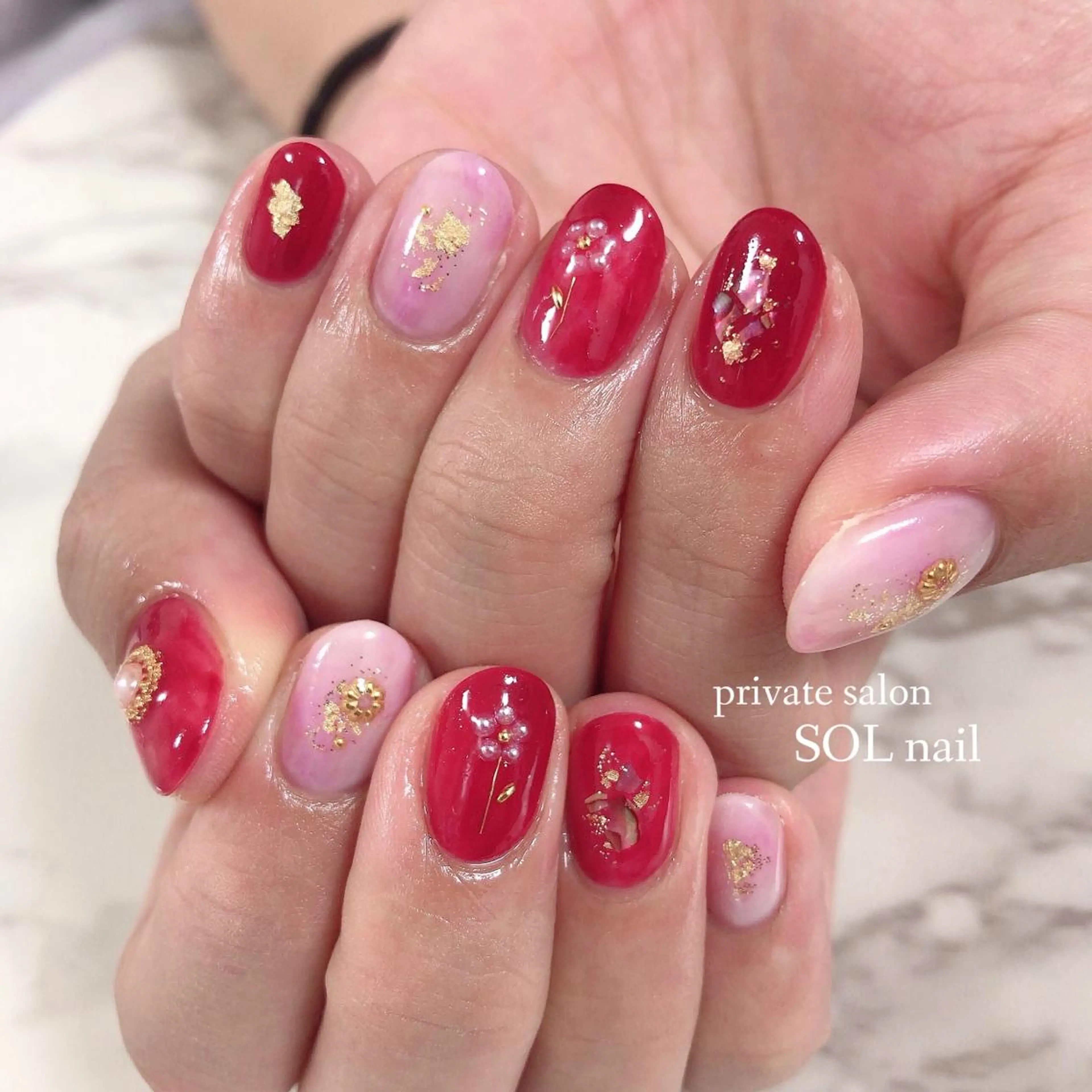 ネイル SOL NAILのネイルデザイン