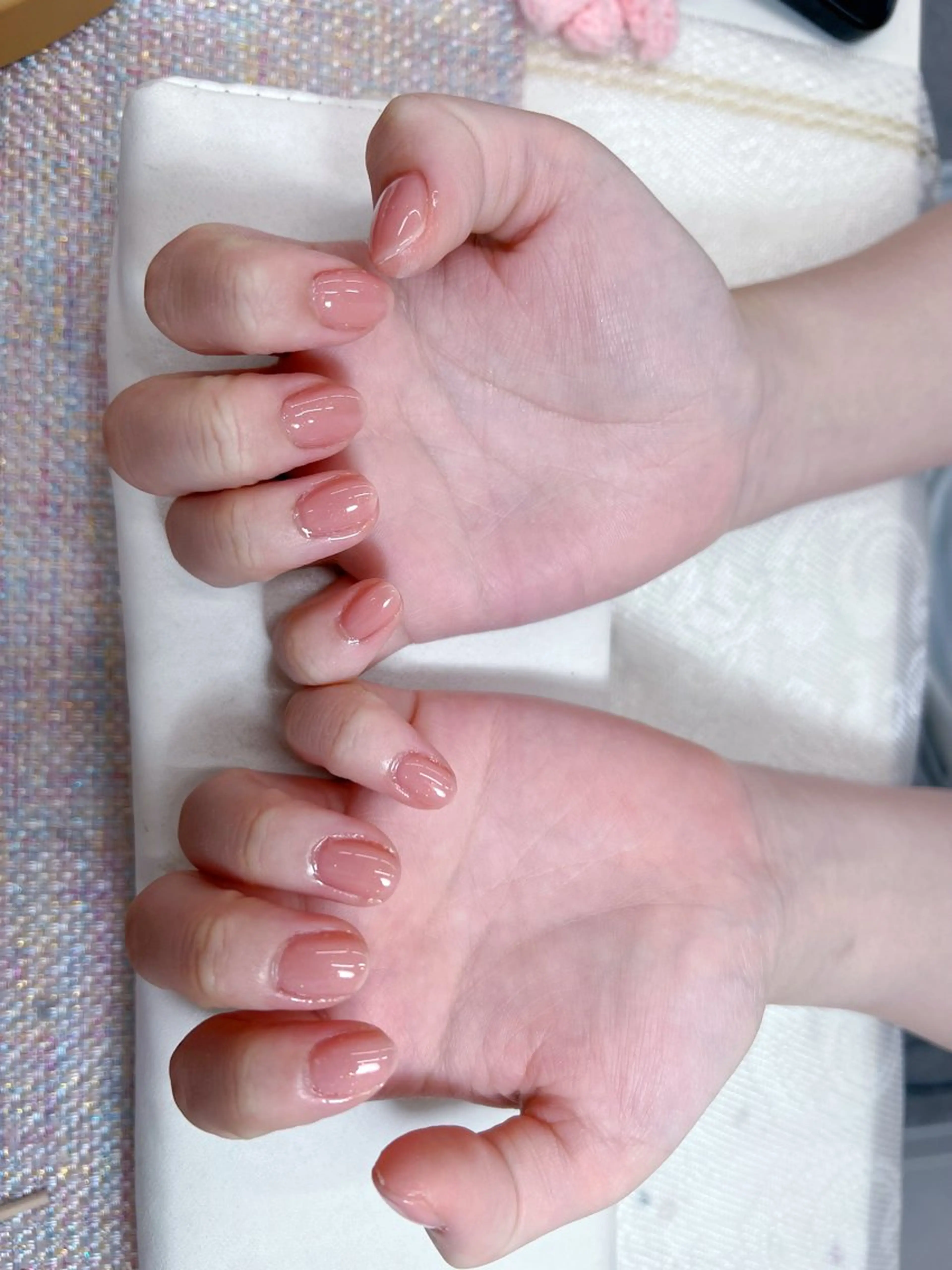 ミディアム ハンドネイル 宮崎 もものネイルデザイン