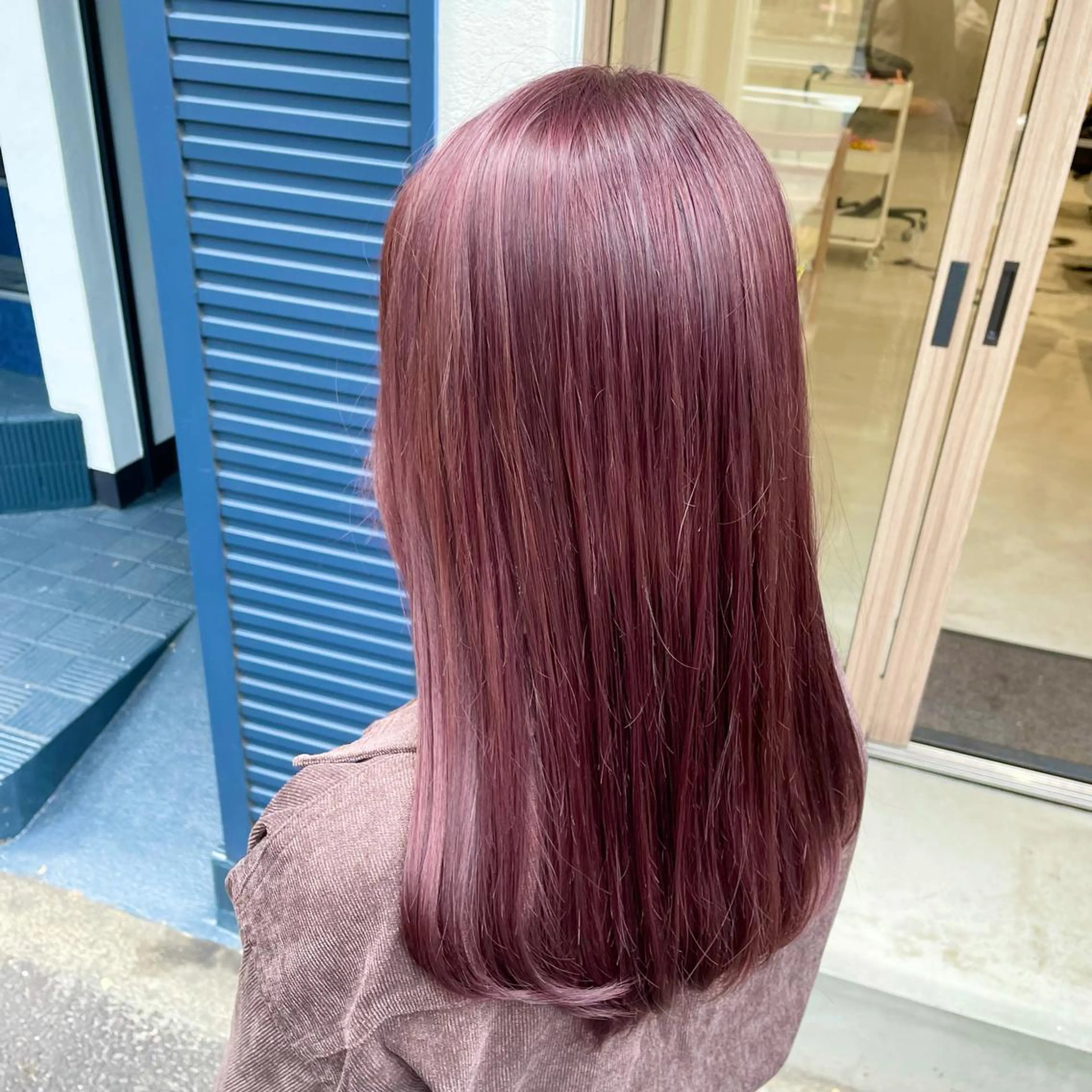 ロング カラー カット ヘアカラー トリートメント 🎀透明感カラー🎀 mikaのヘアスタイル