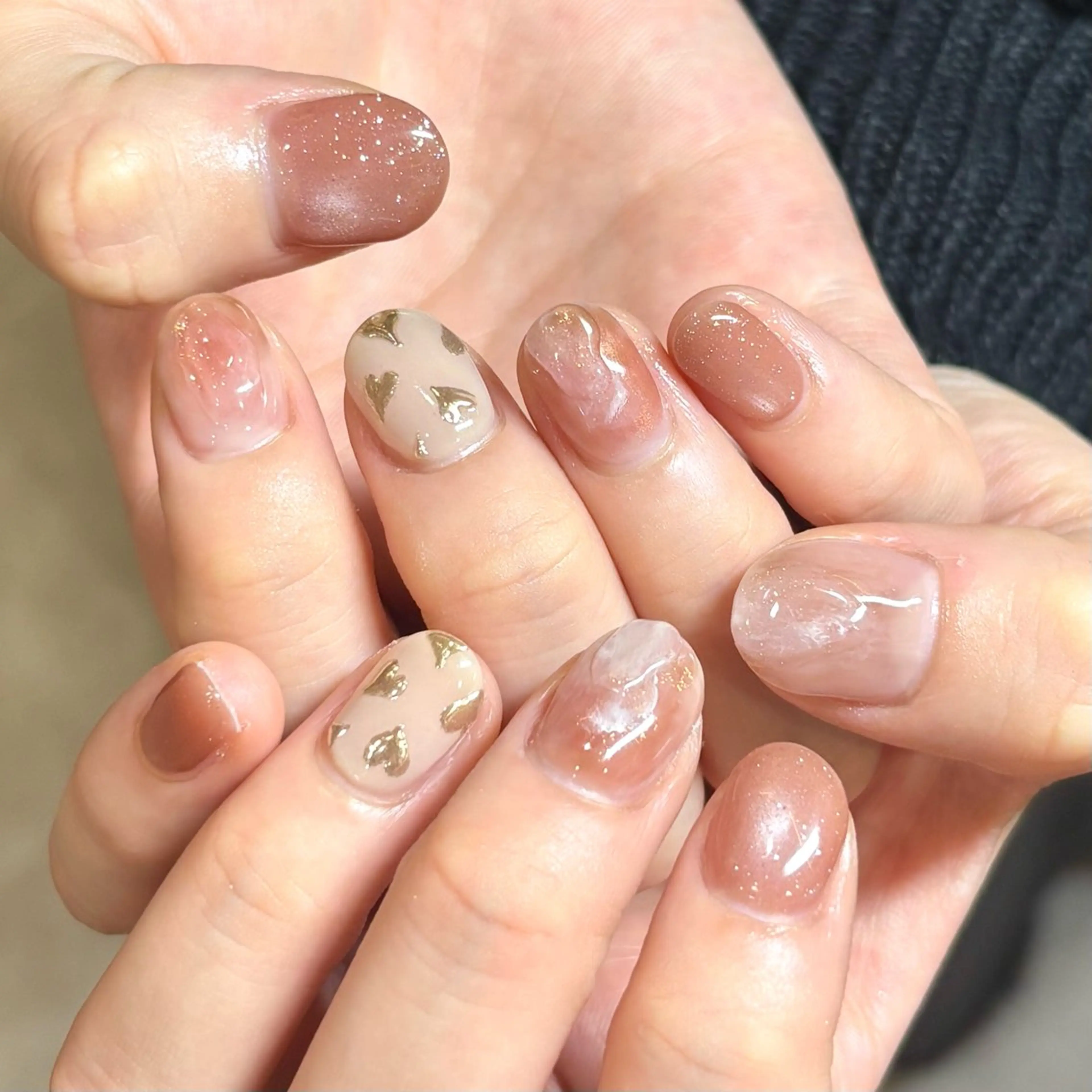 ネイル ミラーネイル ハンドネイル 2/26🈳あり✧* ayanaのネイルデザイン