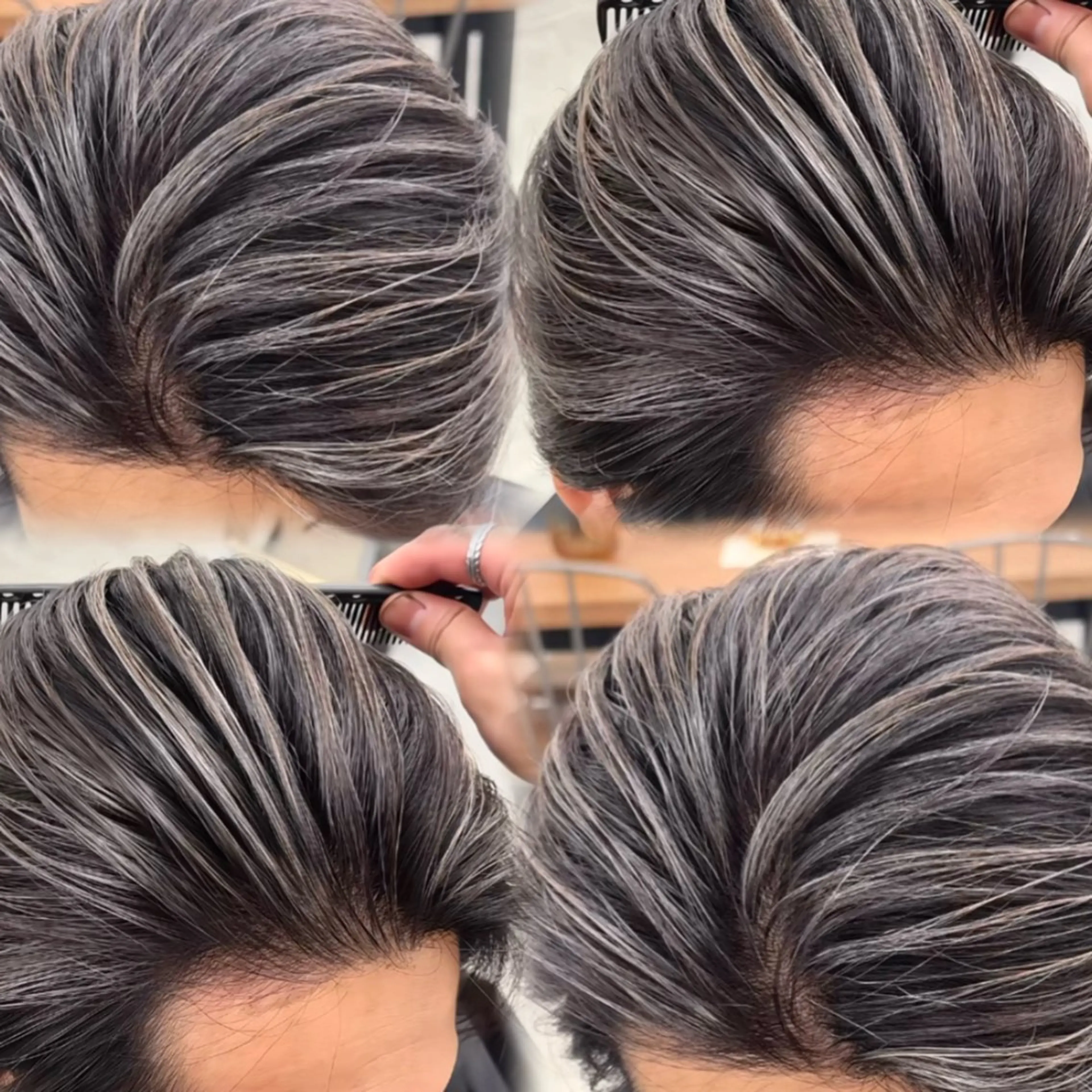 ショート ヘアカラー 🇺🇸ルミナ🔥 海外ハイライトのヘアスタイル