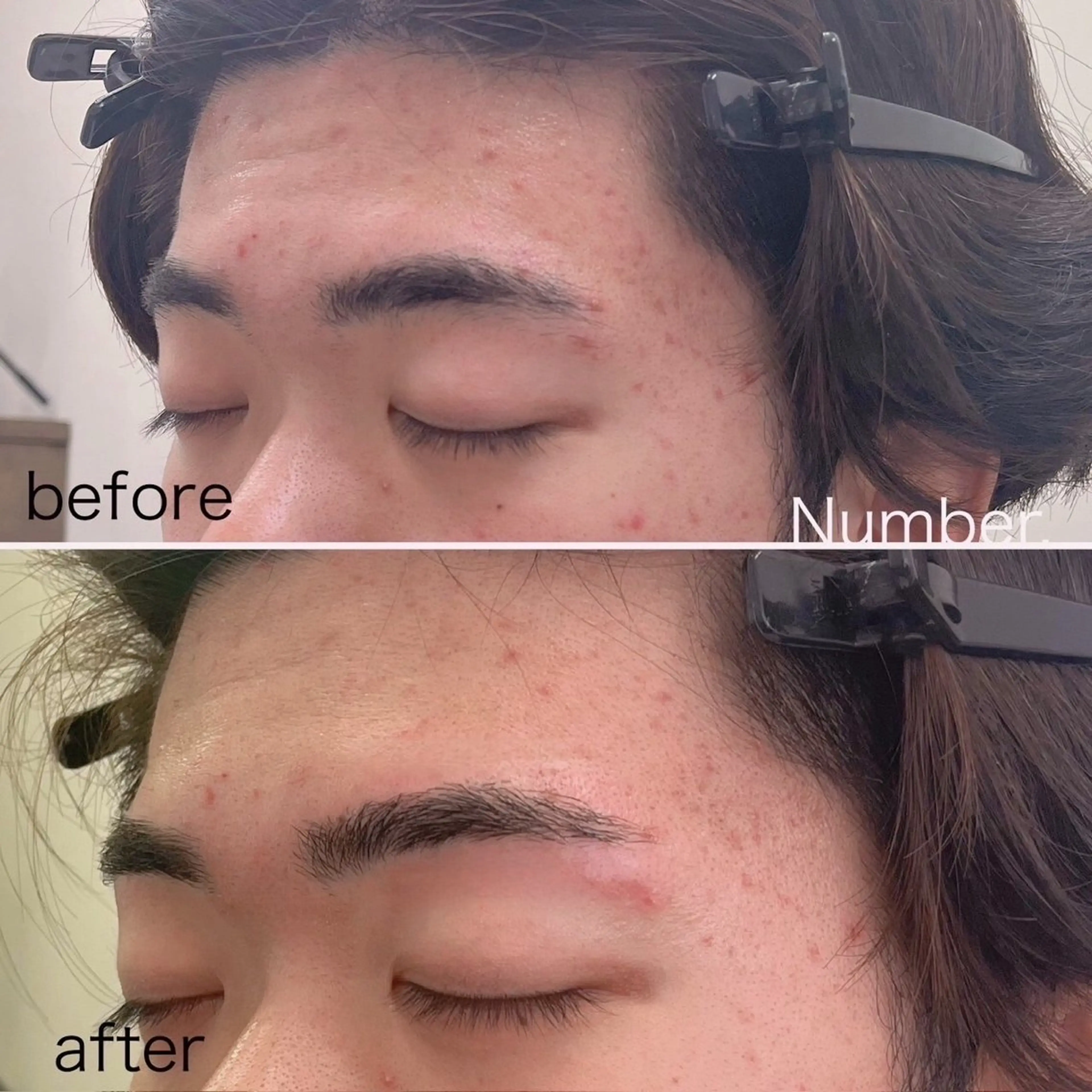 メンズ アイブロウ Misuzu 🍒Number.の眉毛・アイブロウイメージ