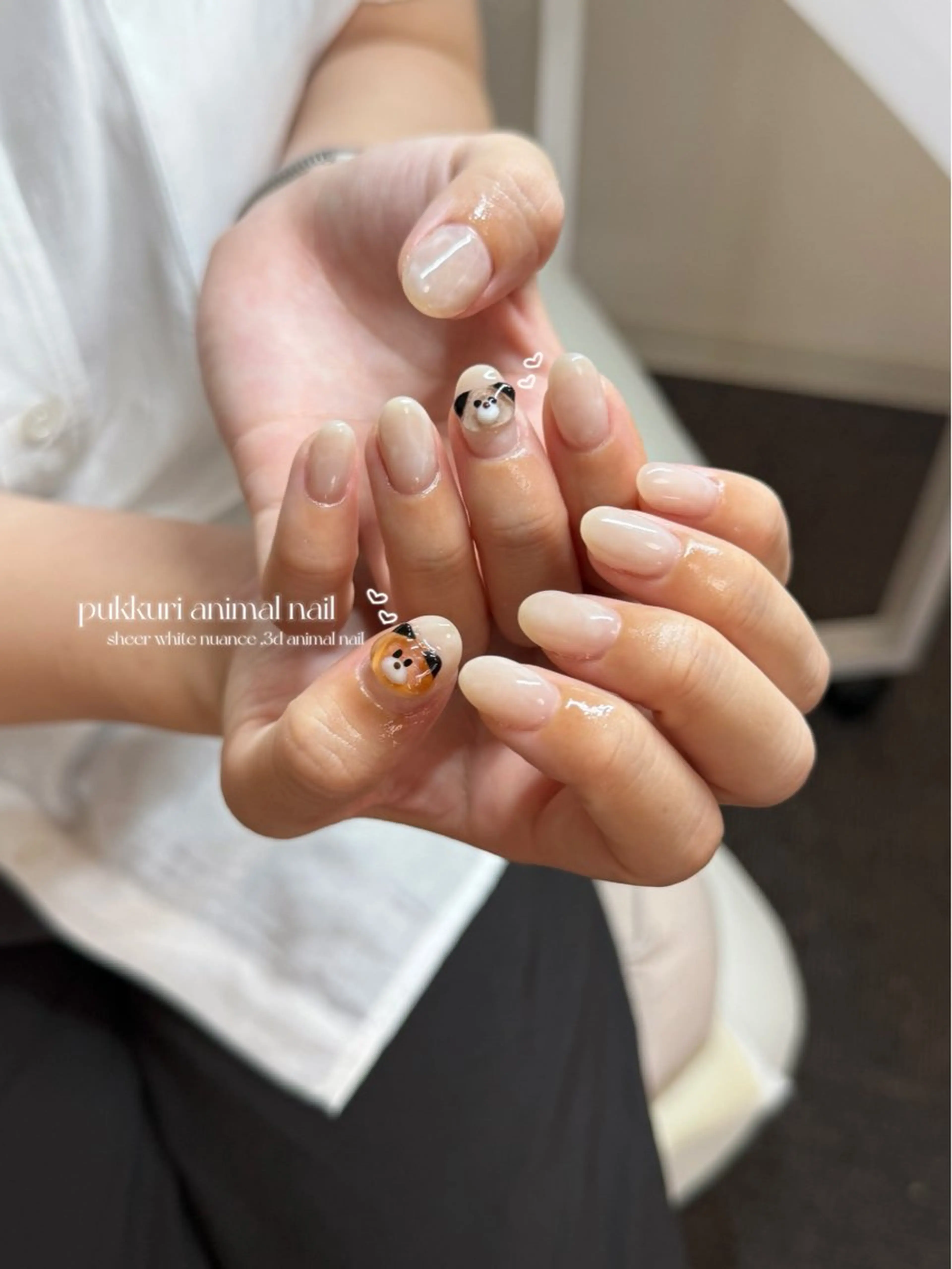 ネイル アートネイル ハンドネイル nail salon rhune所属・nail salon rhuneのネイルデザイン